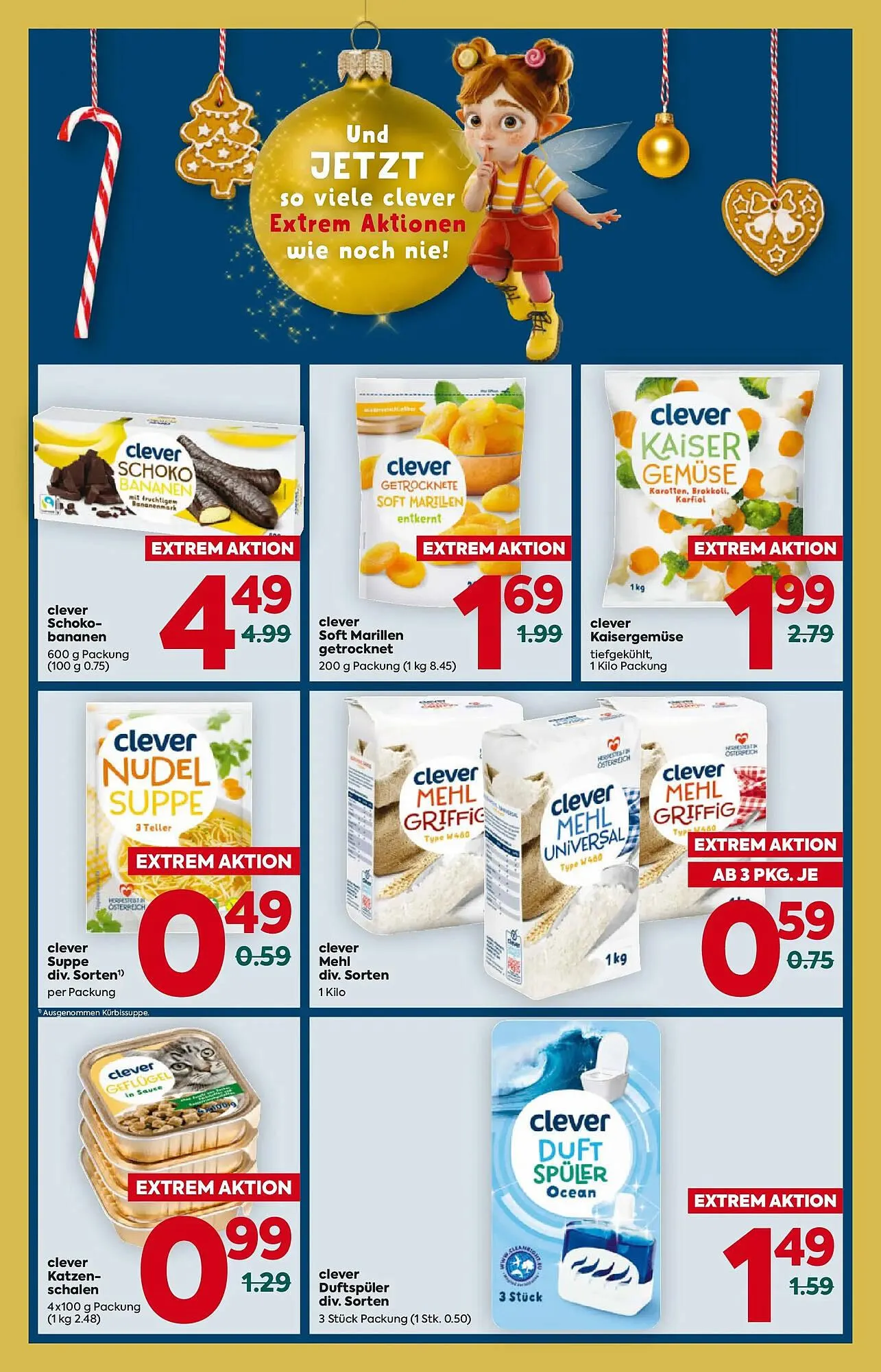 Billa Flugblatt von 4. Dezember bis 10. Dezember 2025 - Flugblätt seite  2