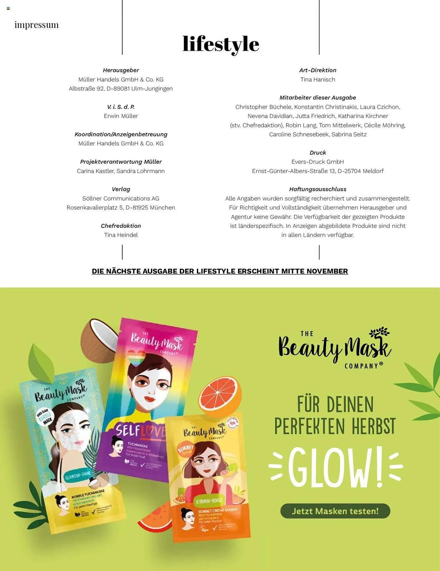 Müller Flugblatt von 1. September bis 31. Oktober 2023 - Flugblätt seite 90