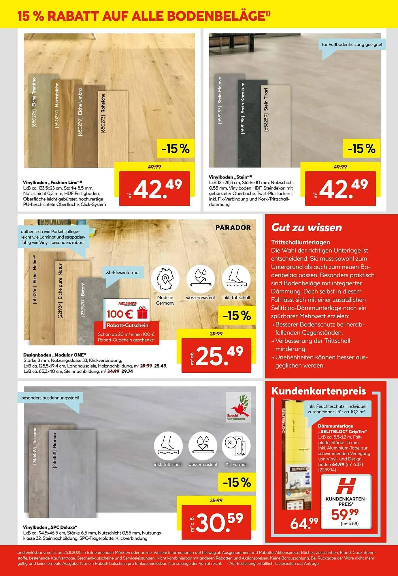 Hellweg Prospekt von 6. November bis 12. November 2025 - Flugblätt seite 11