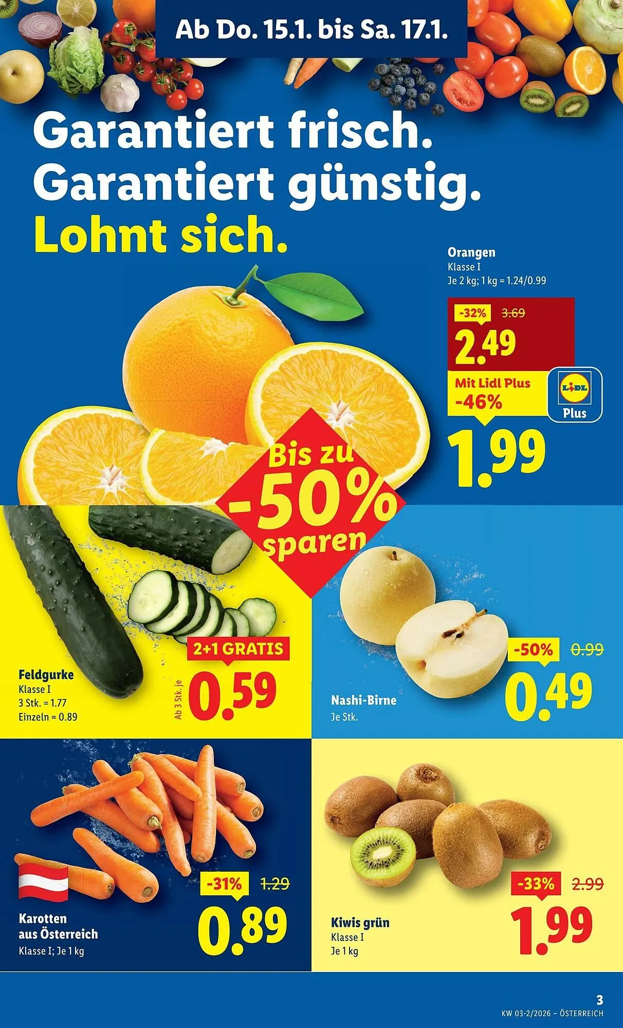 Lidl Flugblatt von 15. Jänner bis 22. Jänner 2026 - Flugblätt seite 5