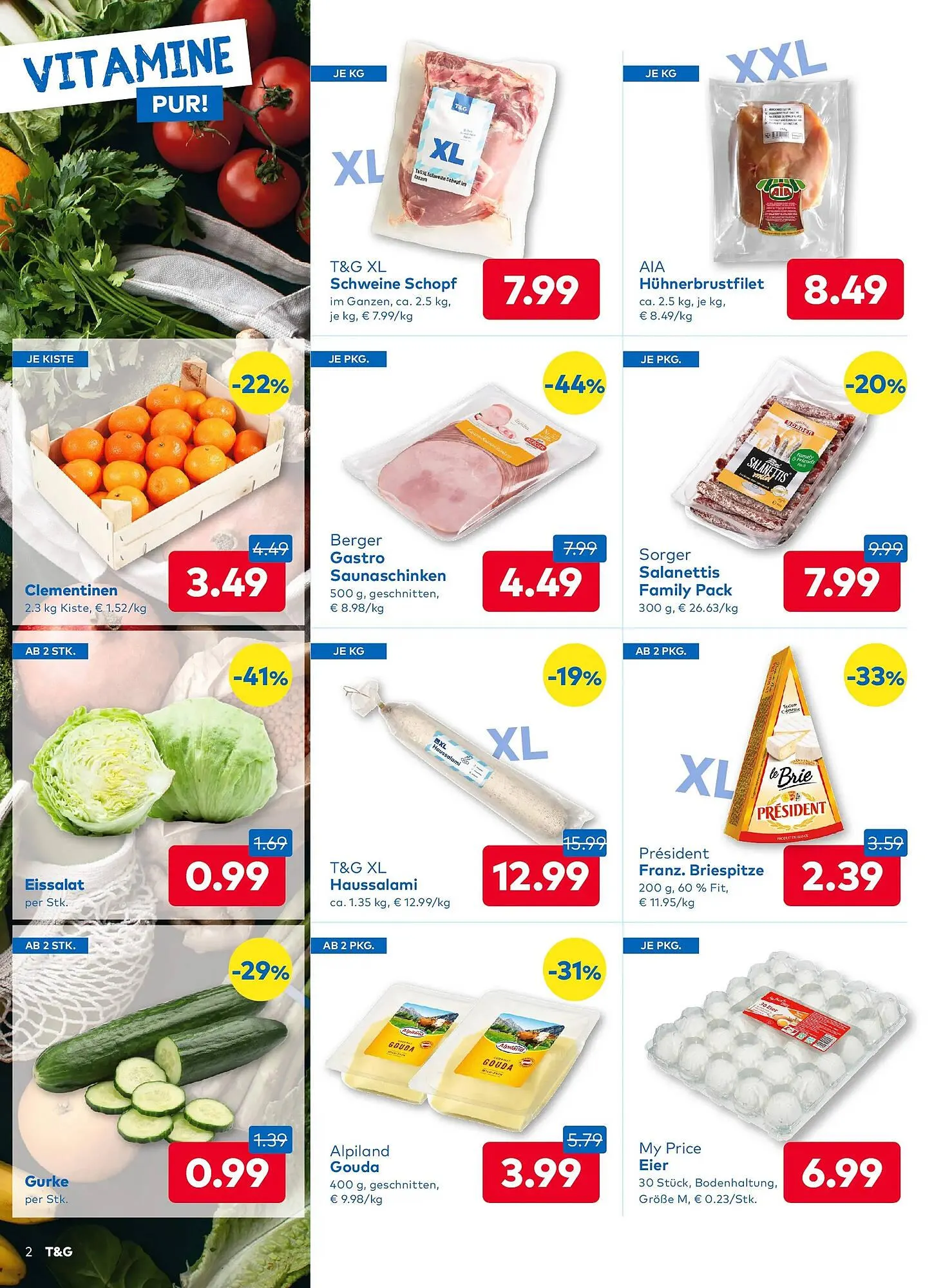 T&G Flugblatt von 4. Dezember bis 17. Dezember 2025 - Flugblätt seite  2