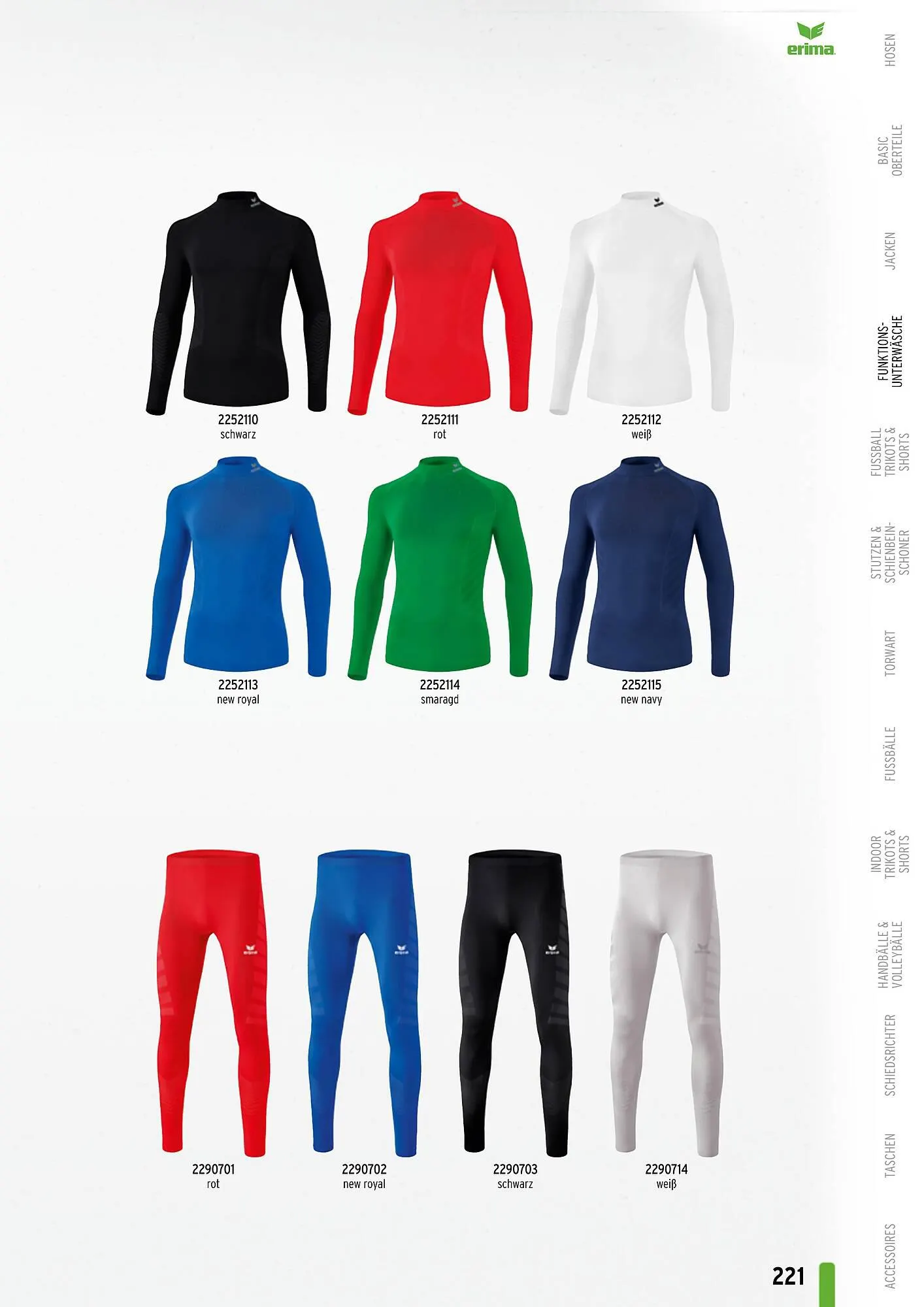 ERIMA Flugblatt von 2. Jänner bis 31. Dezember 2024 - Flugblätt seite 221