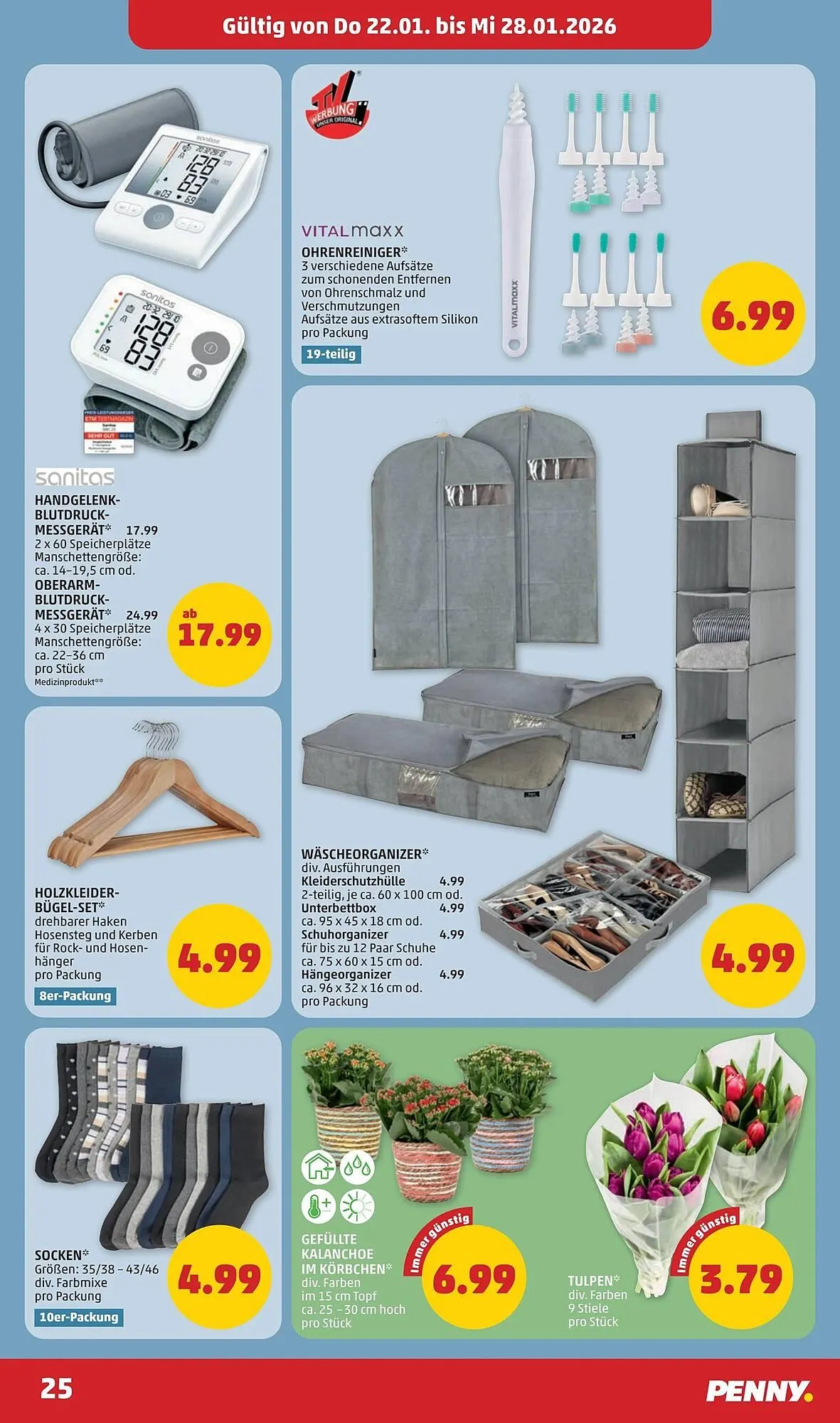 PENNY Flugblatt von 22. Jänner bis 28. Jänner 2026 - Flugblätt seite  25