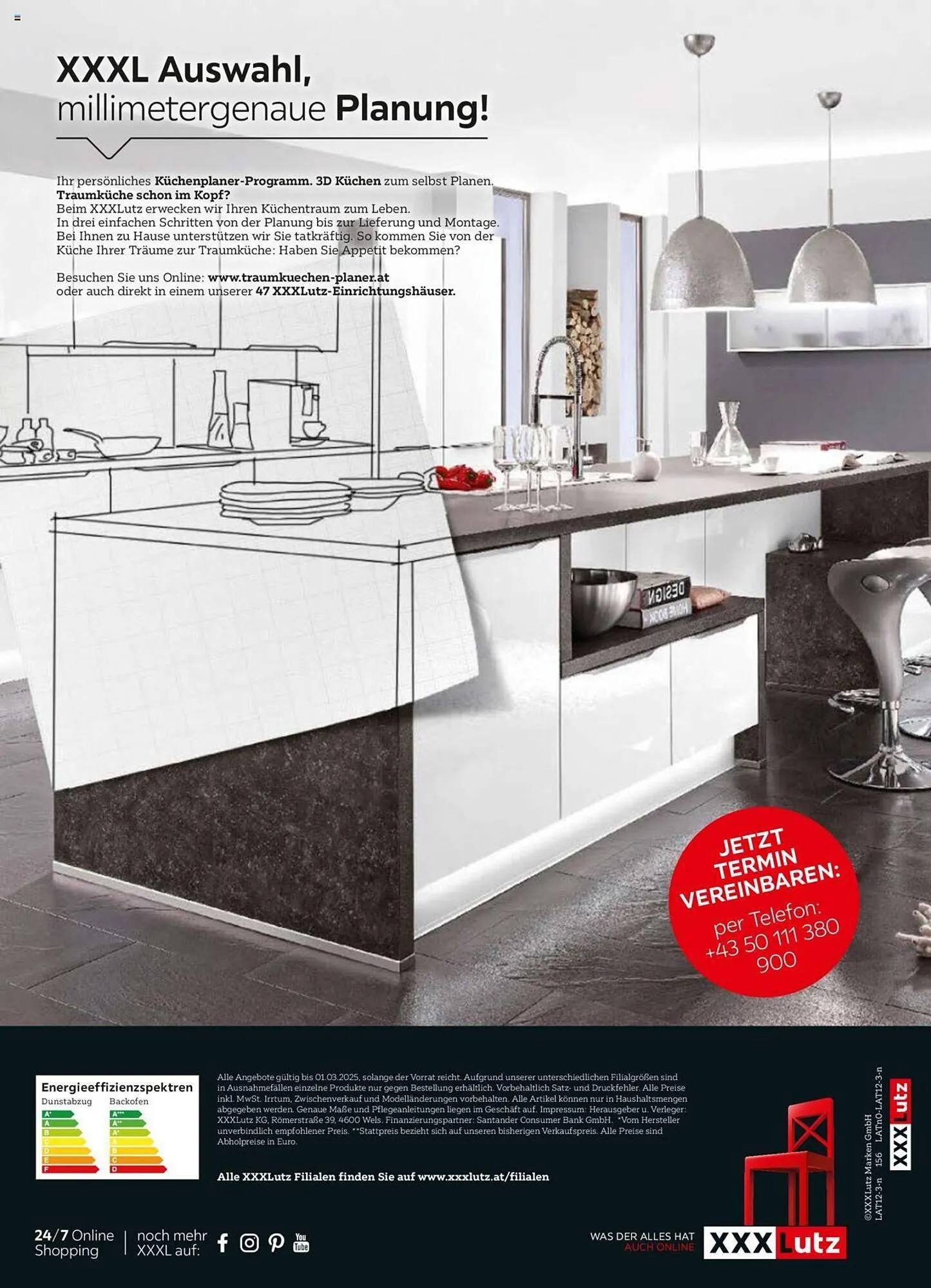 XXXLutz Flugblatt von 10. Mai bis 1. März 2025 - Flugblätt seite 155