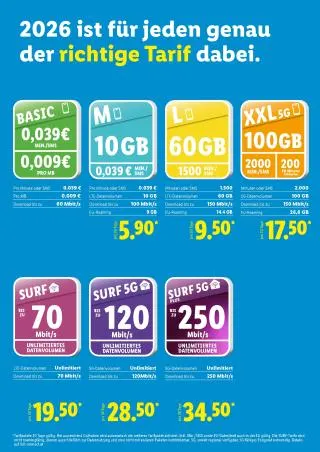 Lidl Flugblatt Specials - Black Aktion von 5. März bis 29. April 2026 - Flugblätt seite  2