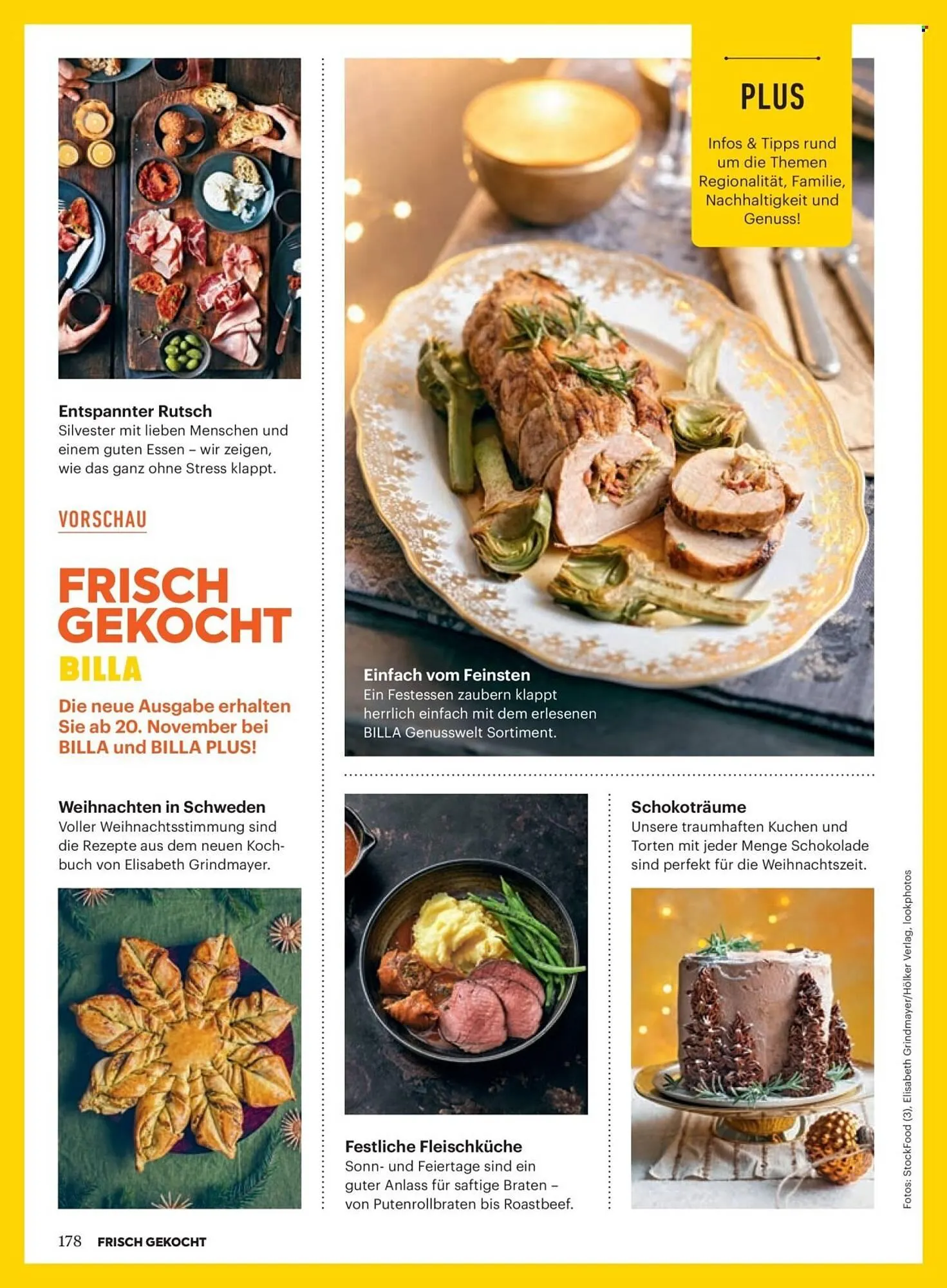 Billa Flugblatt von 1. November bis 30. November 2025 - Flugblätt seite 172