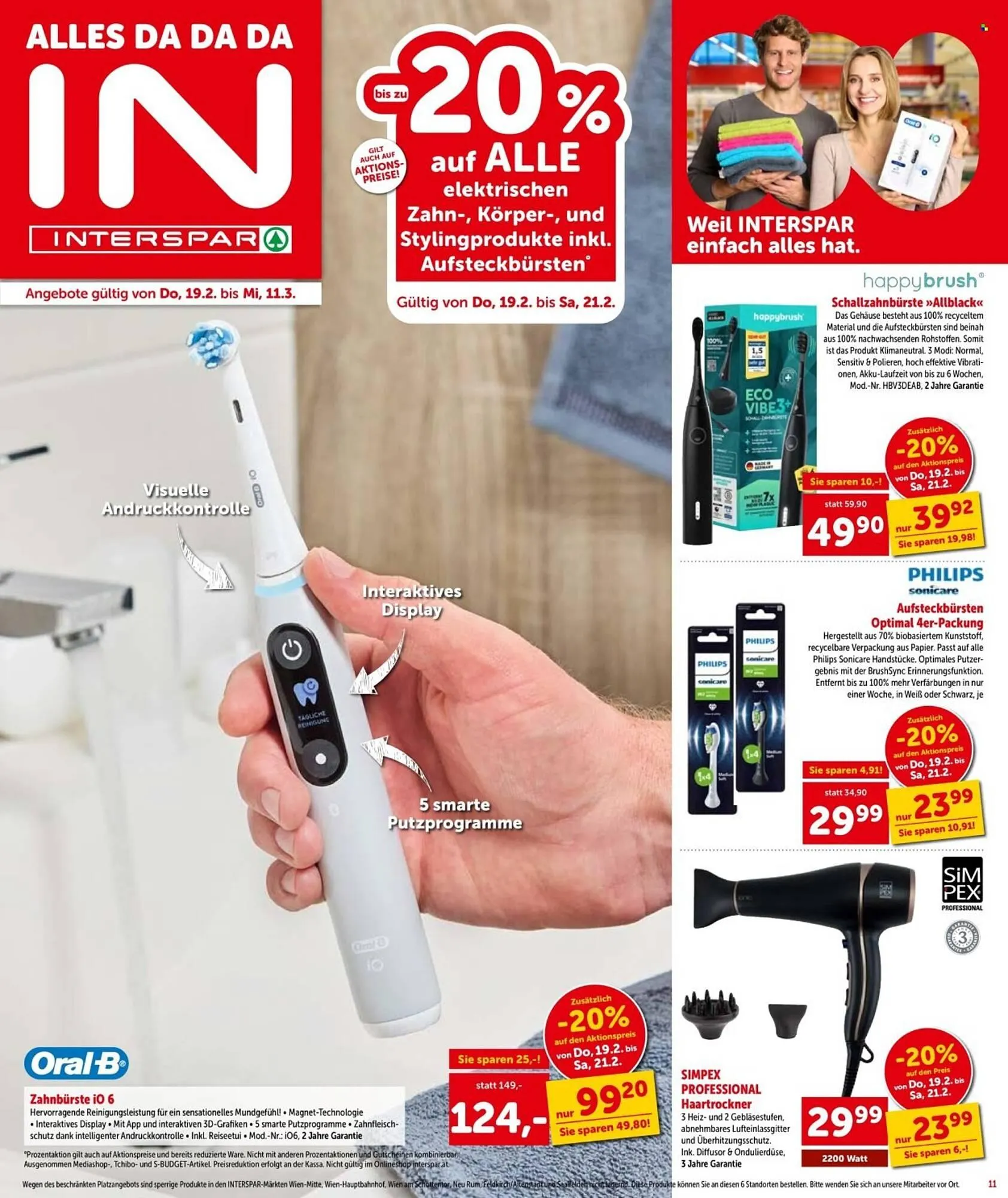 Interspar Flugblatt von 19. Februar bis 25. Februar 2026 - Flugblätt seite  11