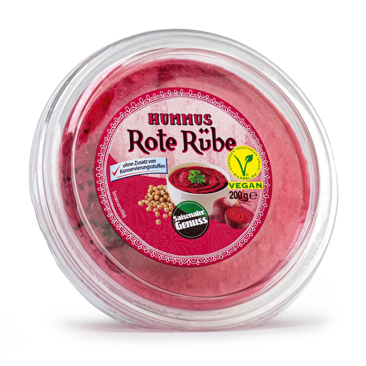 MENKEN Hummus, Rote Rübe