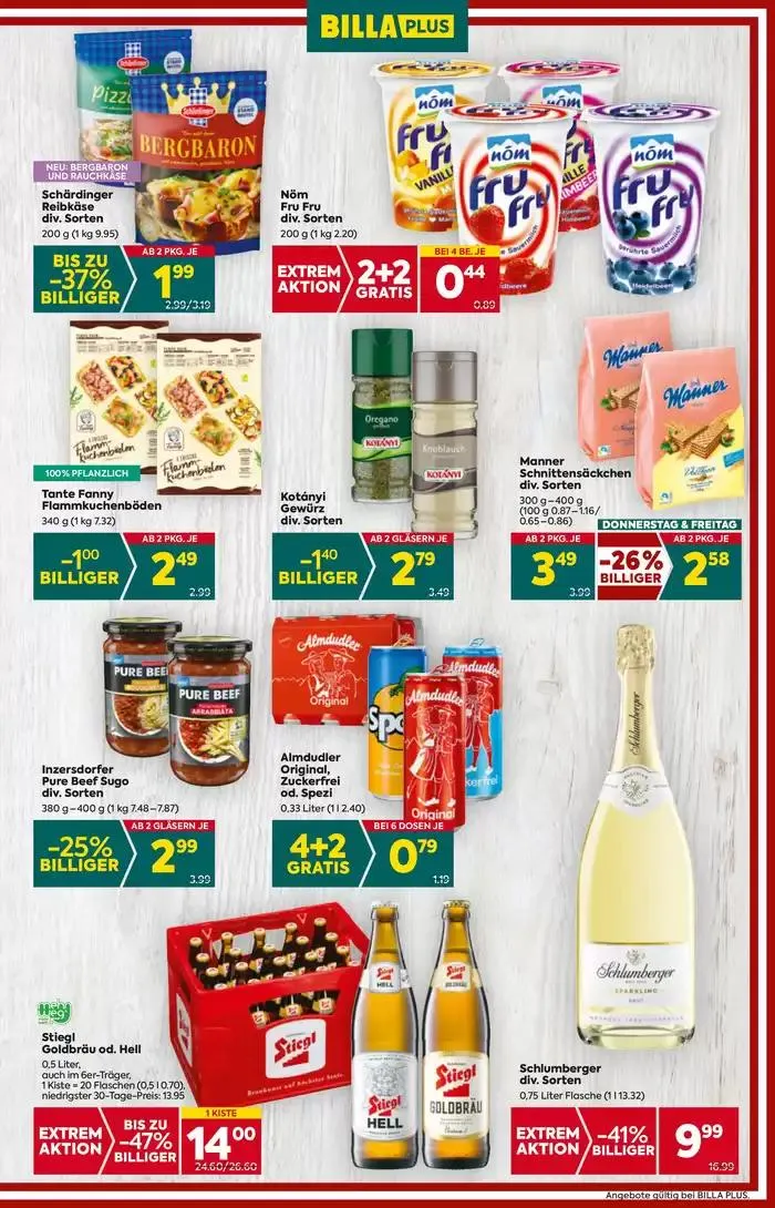 Vorschau BILLA PLUS Wien KW43 von 22. Oktober bis 5. November 2024 - Flugblätt seite 7