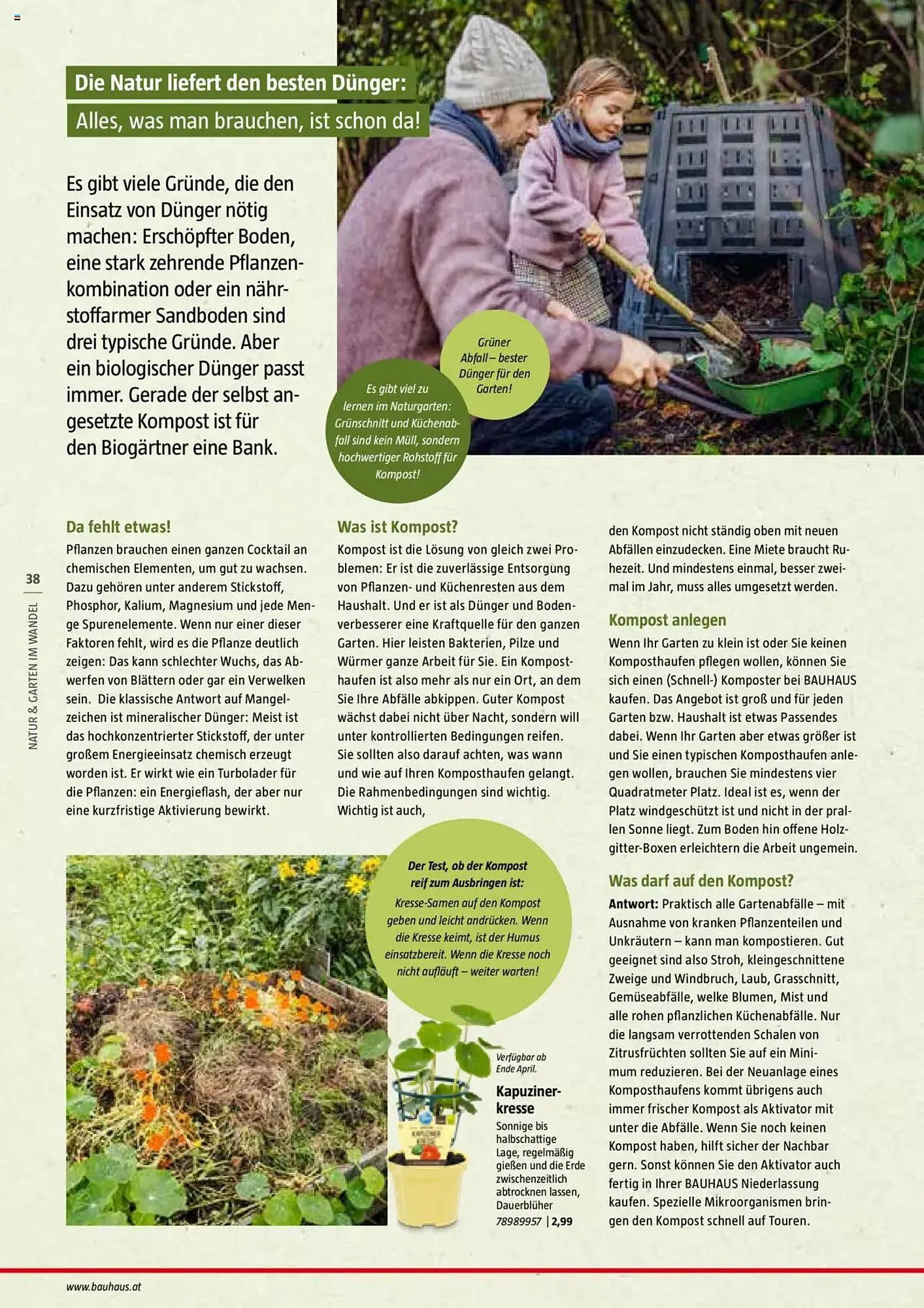 Bauhaus Flugblatt von 1. Juli bis 6. März 2026 - Flugblätt seite  38