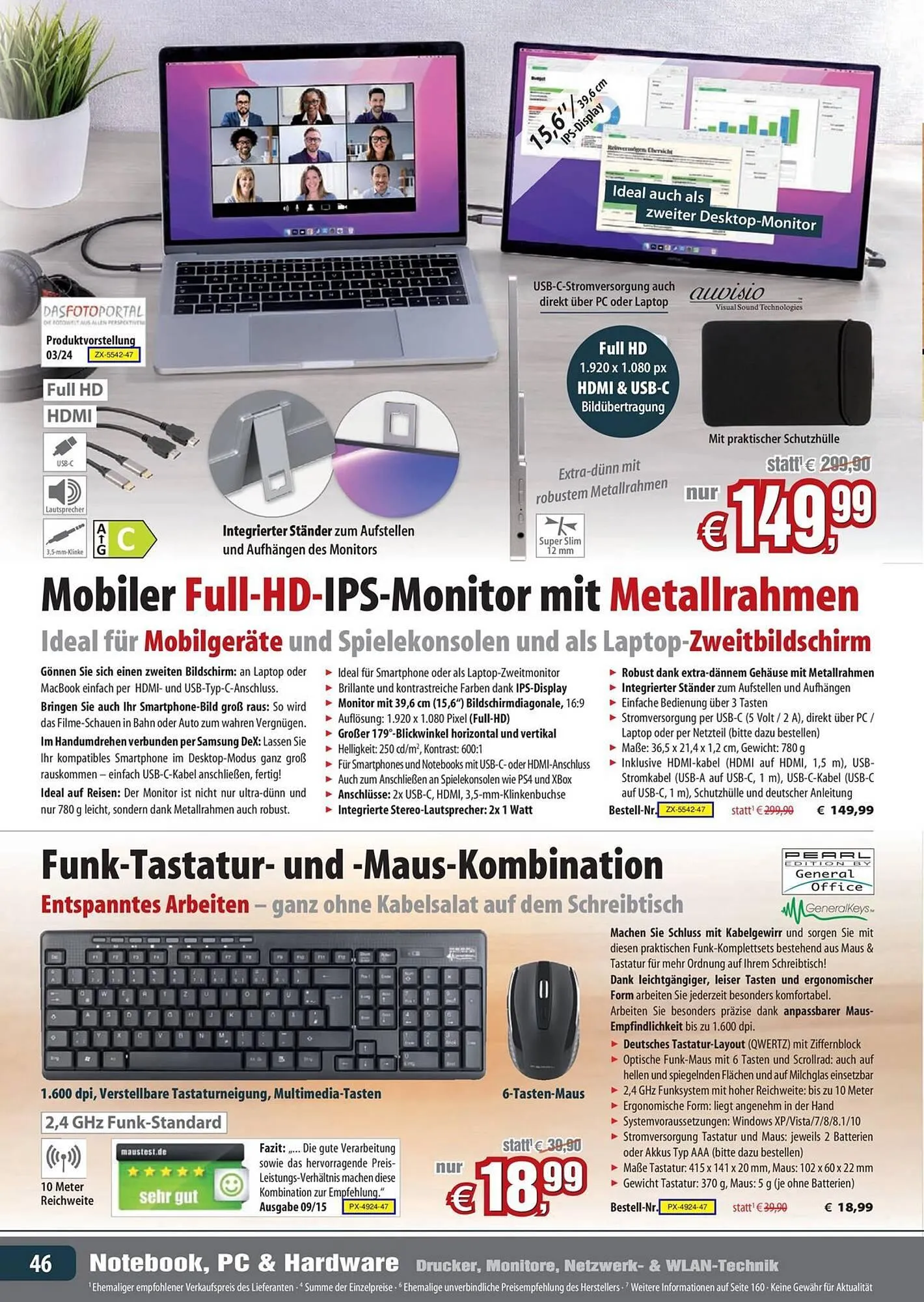 Pearl Flugblatt von 31. August bis 28. September 2024 - Flugblätt seite 46