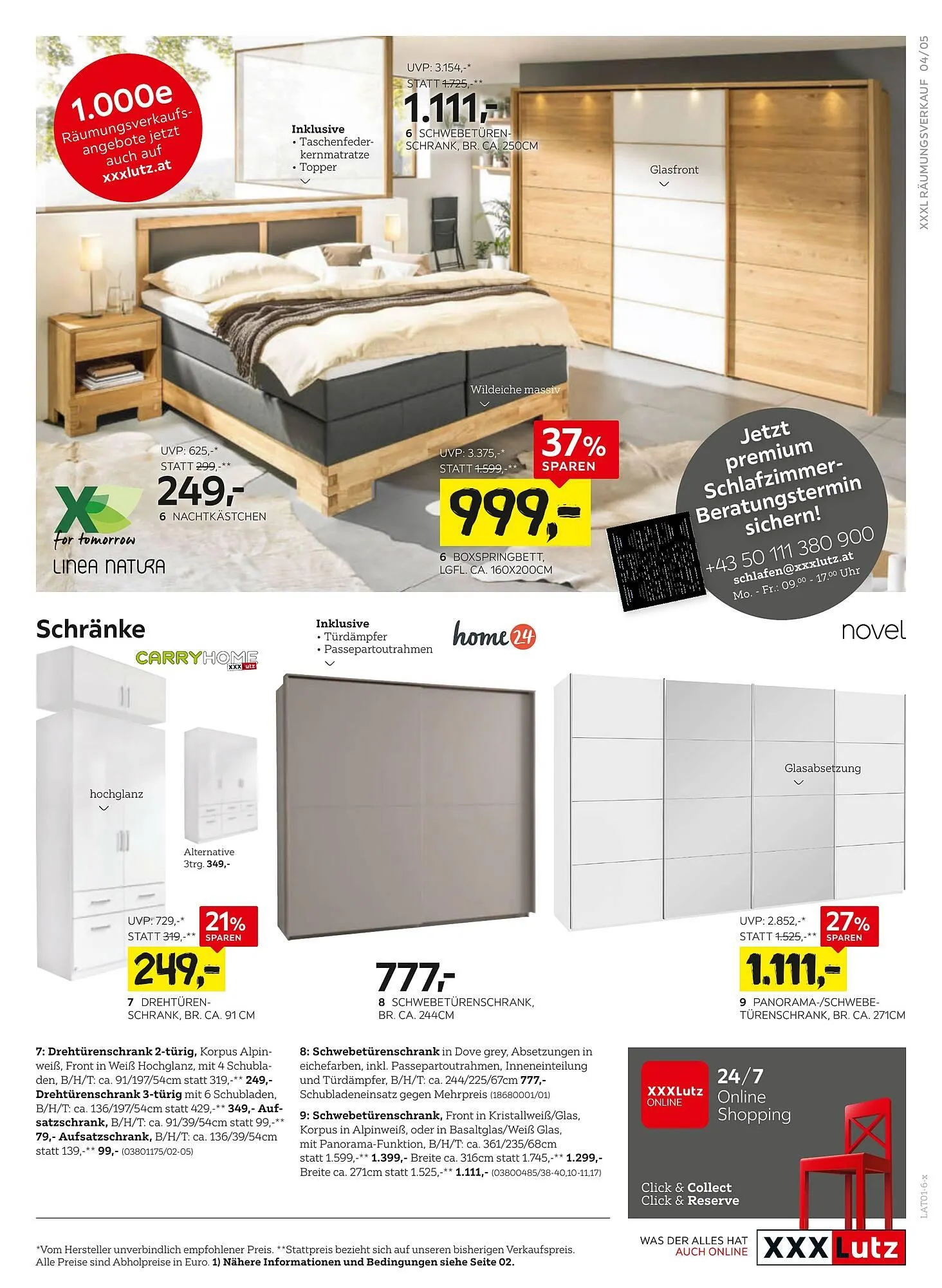 XXXLutz Prospekt von 30. Dezember bis 11. Jänner 2026 - Flugblätt seite  5
