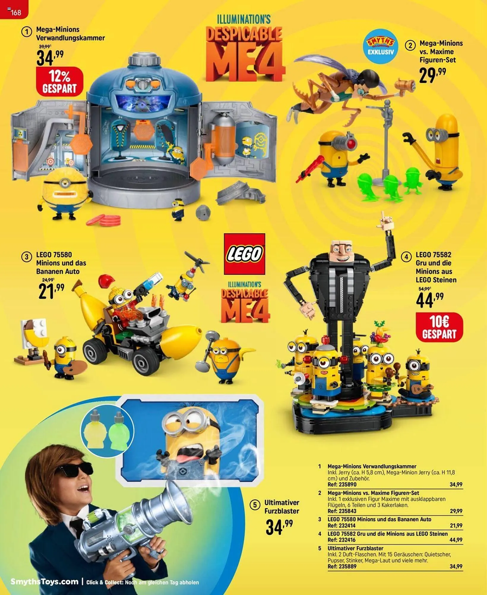 Smyths Toys Flugblatt von 25. September bis 13. Dezember 2024 - Flugblätt seite  168