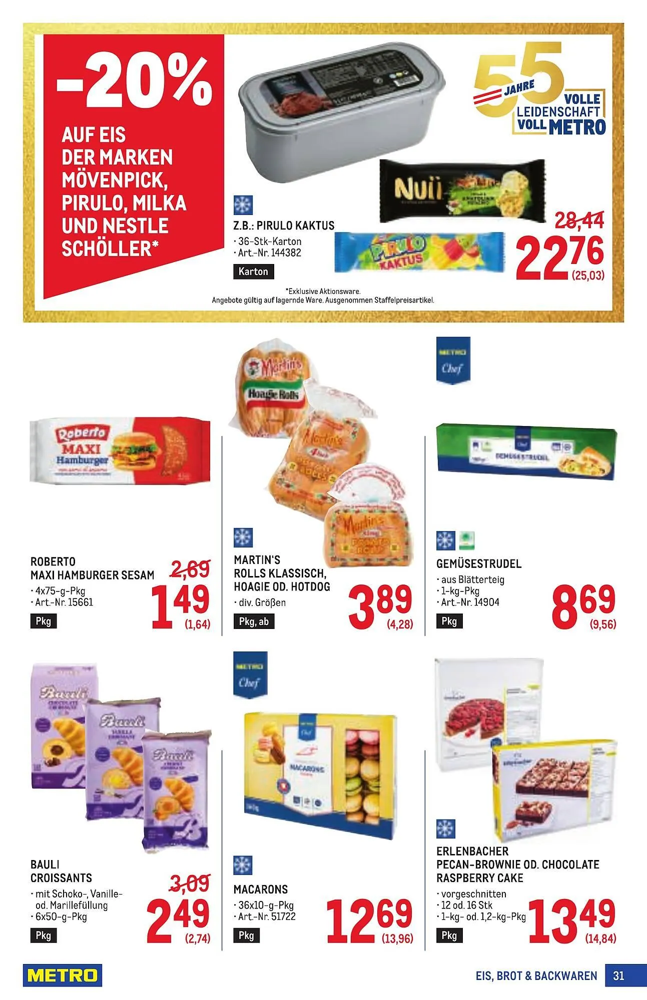 Metro Flugblatt von 2. April bis 15. April 2026 - Flugblätt seite  31