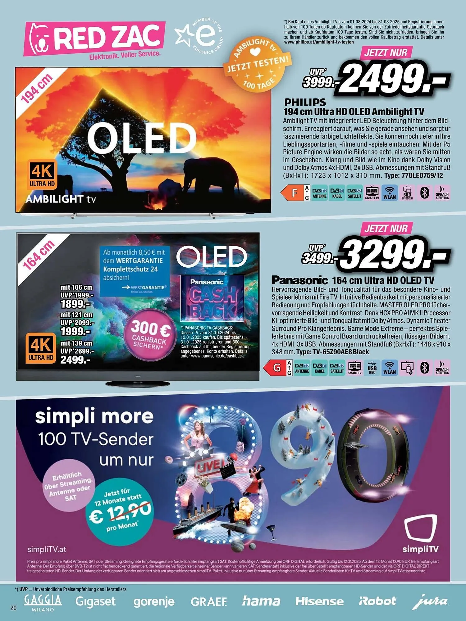 Red Zac Flugblatt von 24. November bis 12. Dezember 2024 - Flugblätt seite 20