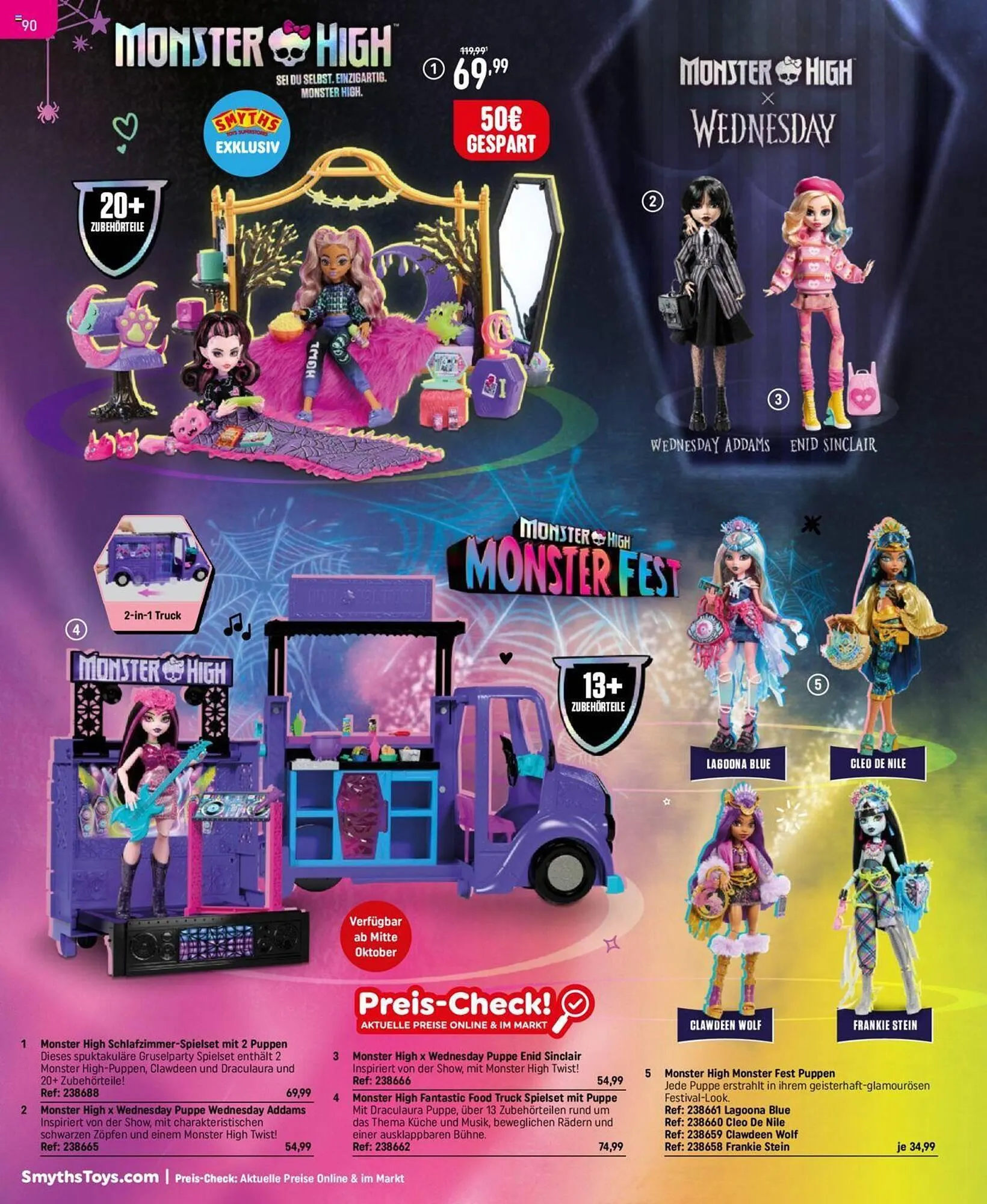 Smyths Toys Flugblatt von 25. September bis 13. Dezember 2024 - Flugblätt seite  90