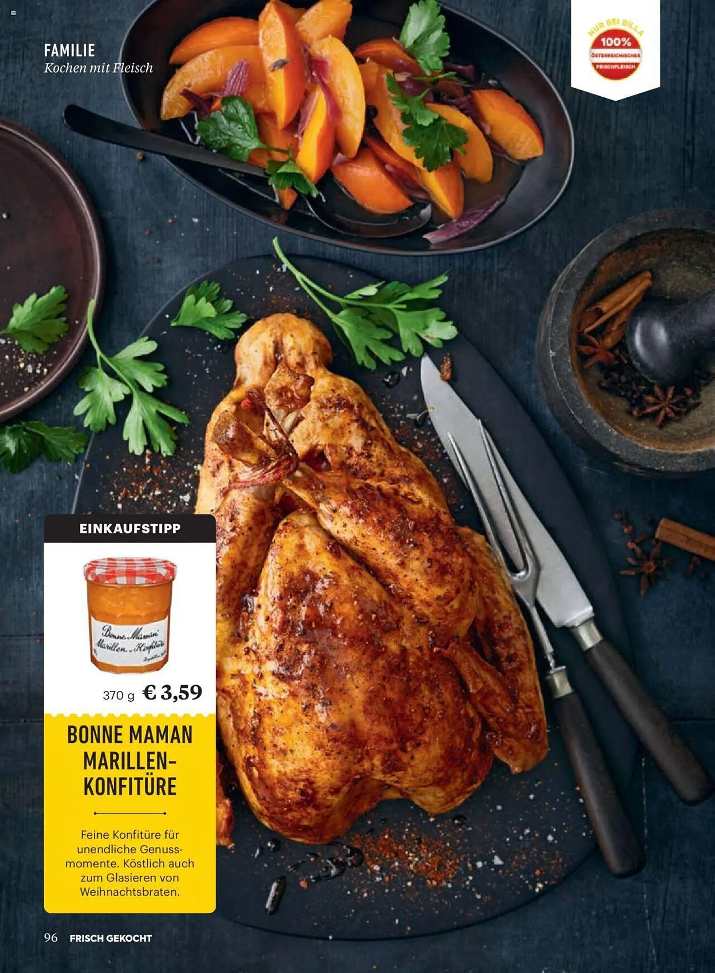 Billa Flugblatt von 1. Dezember bis 31. Dezember 2023 - Flugblätt seite  96