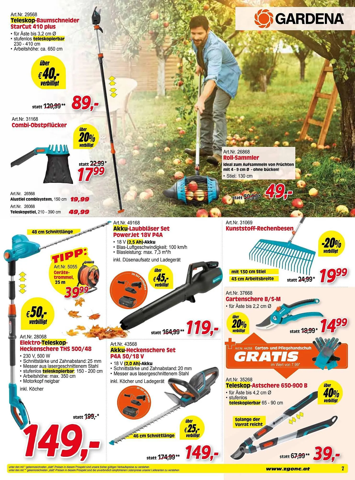 Zgonc Flugblatt von 31. August bis 30. September 2023 - Flugblätt seite 7