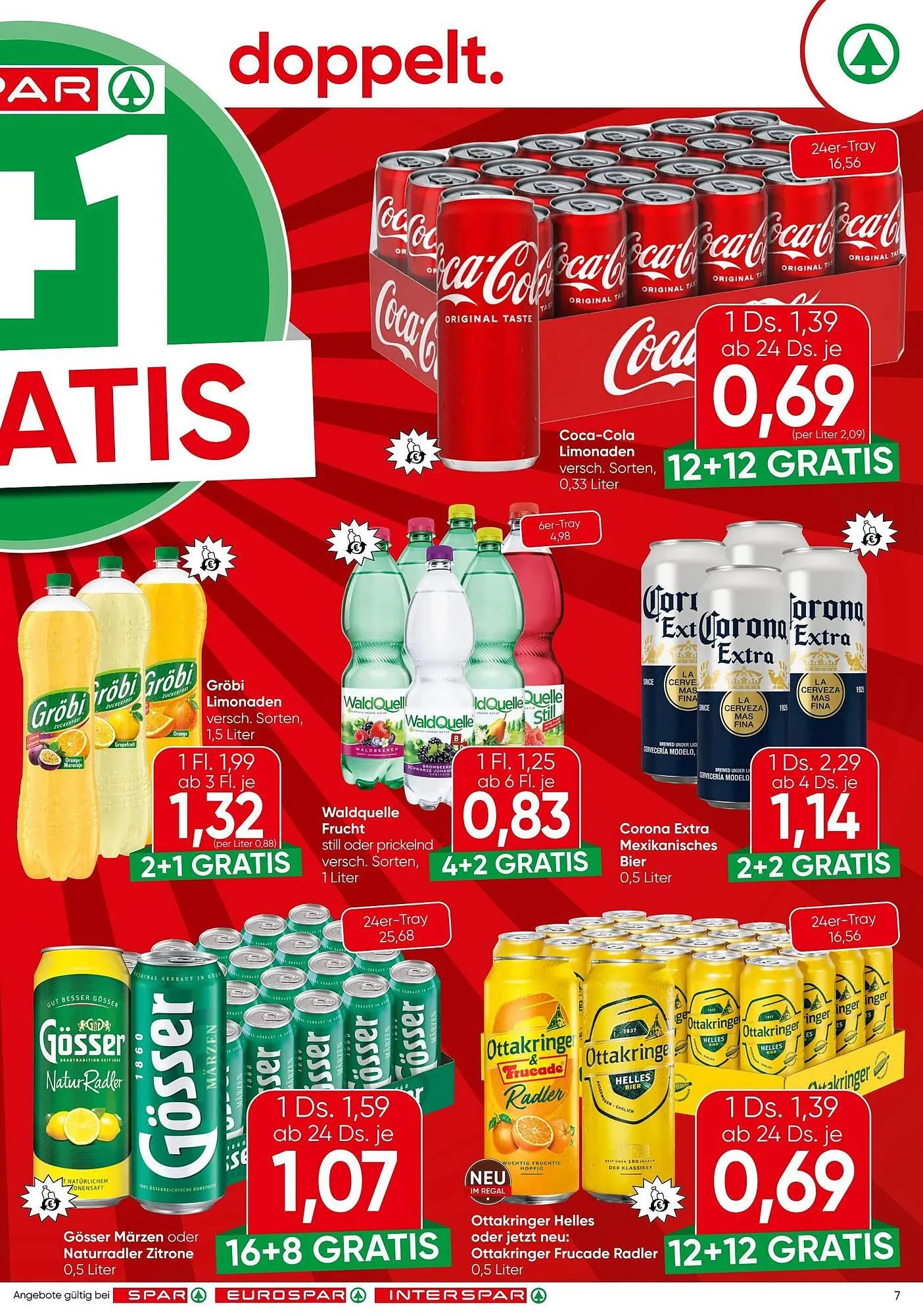 Spar Flugblatt von 9. April bis 22. April 2026 - Flugblätt seite  7