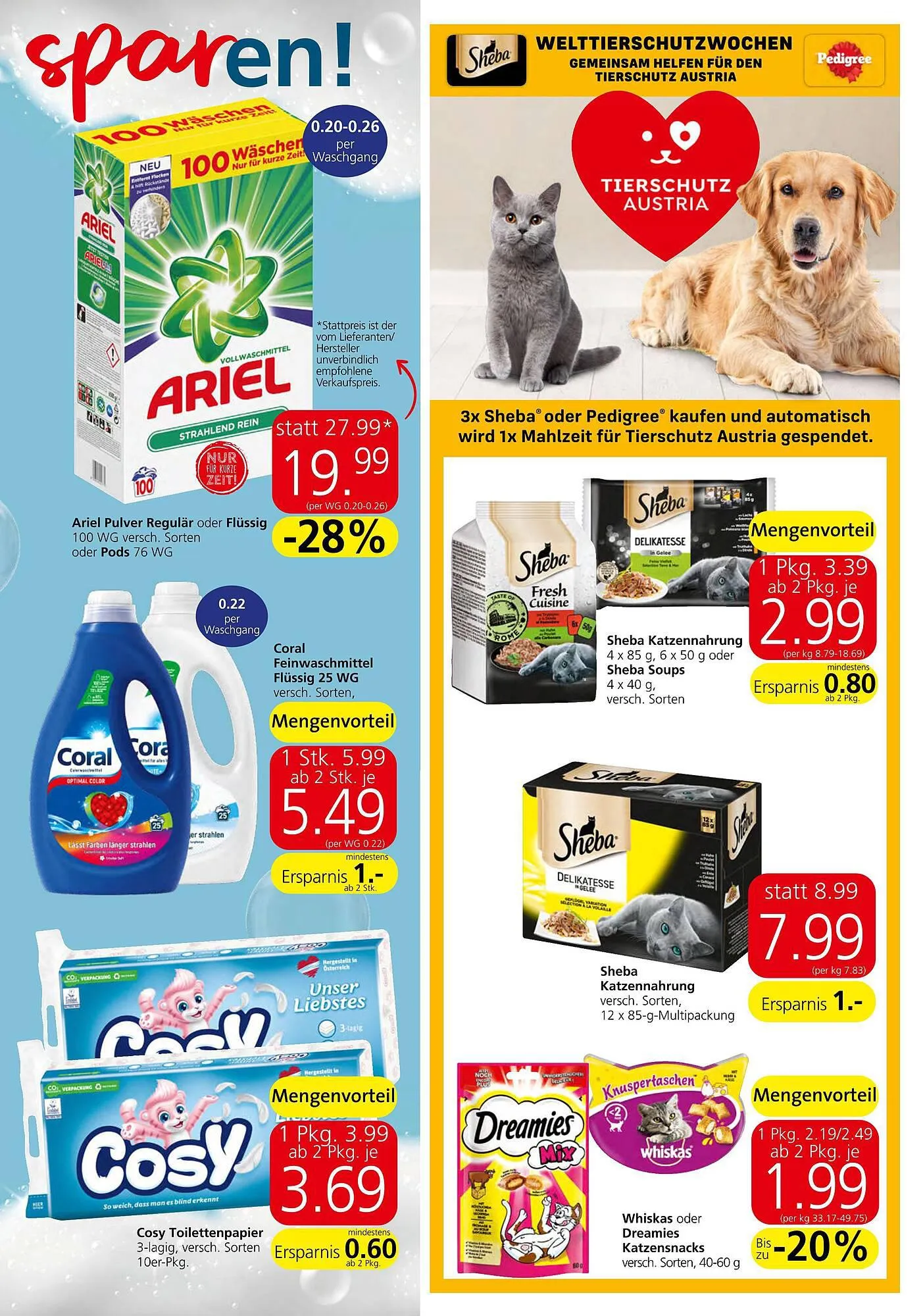 Spar Flugblatt von 28. September bis 11. Oktober 2023 - Flugblätt seite  19