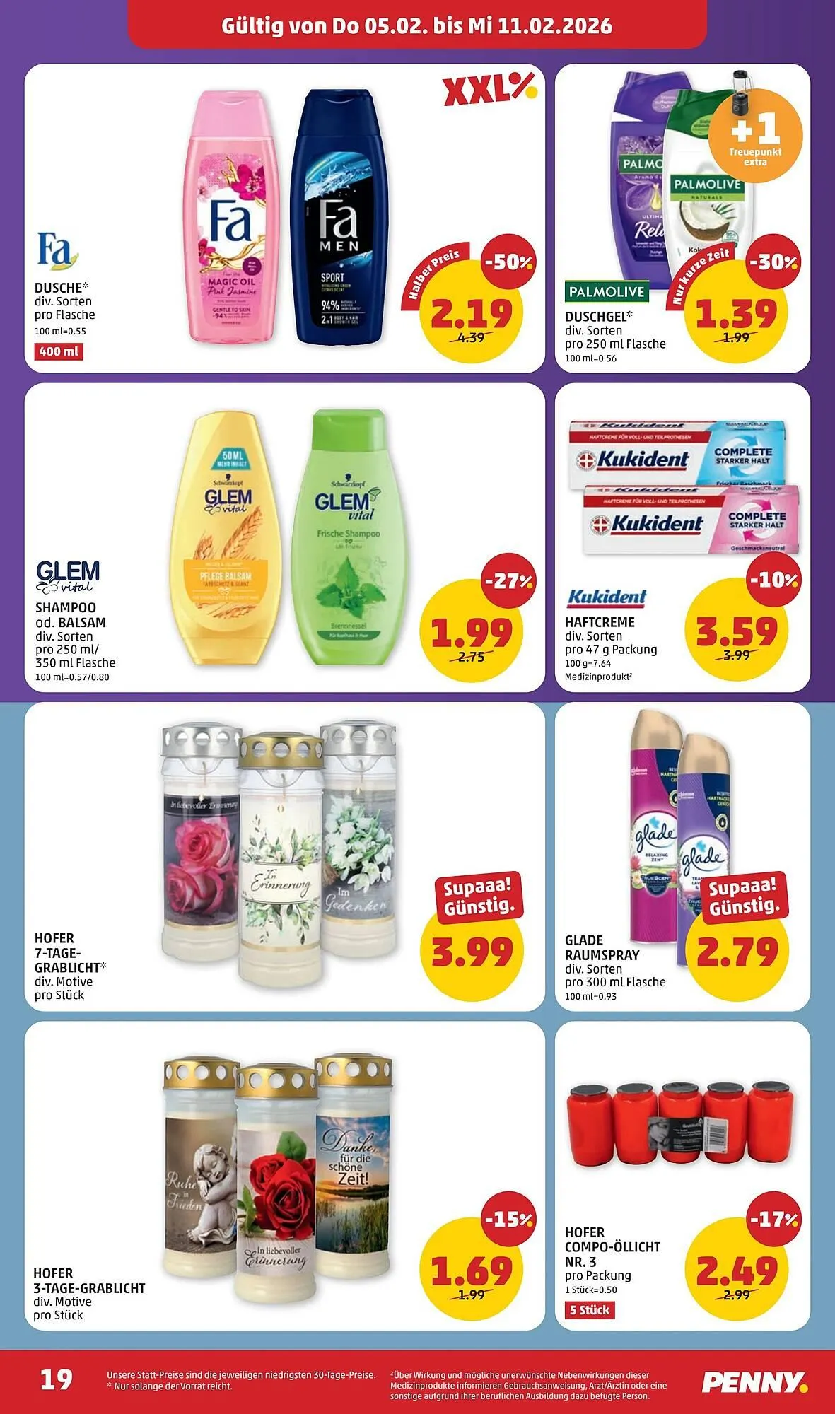 PENNY Flugblatt von 5. Februar bis 11. Februar 2026 - Flugblätt seite  19
