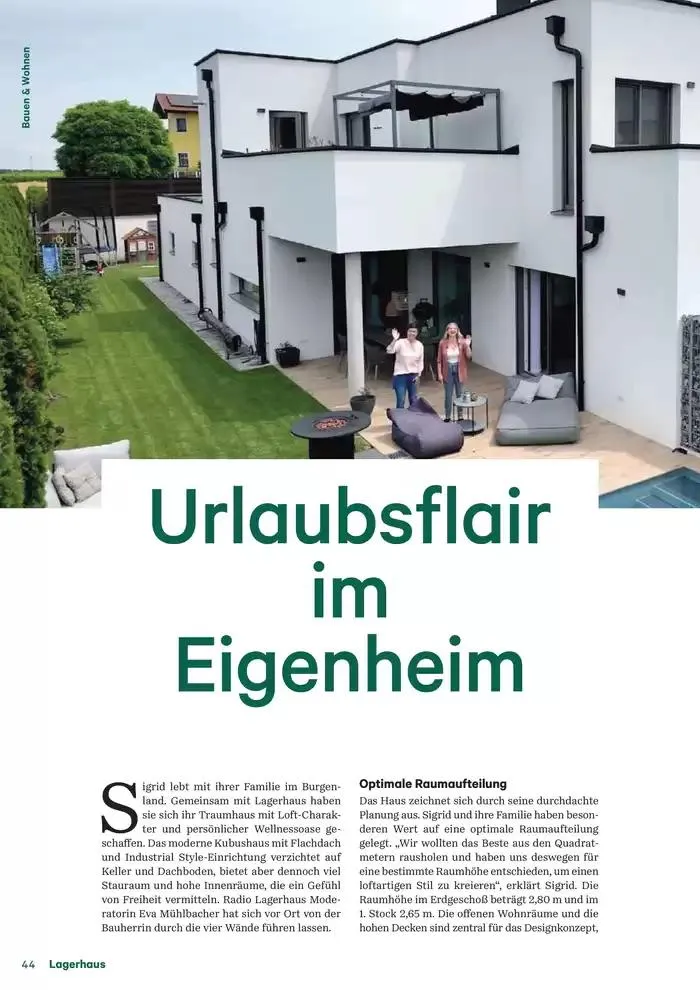 Nr. 1 - Lagerhaus Magazin 2025 von 28. Jänner bis 11. Februar 2025 - Flugblätt seite  44