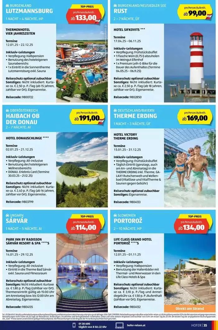 Blättern Sie online im HOFER Flugblatt von 8. Jänner bis 15. Jänner 2025 - Flugblätt seite 39