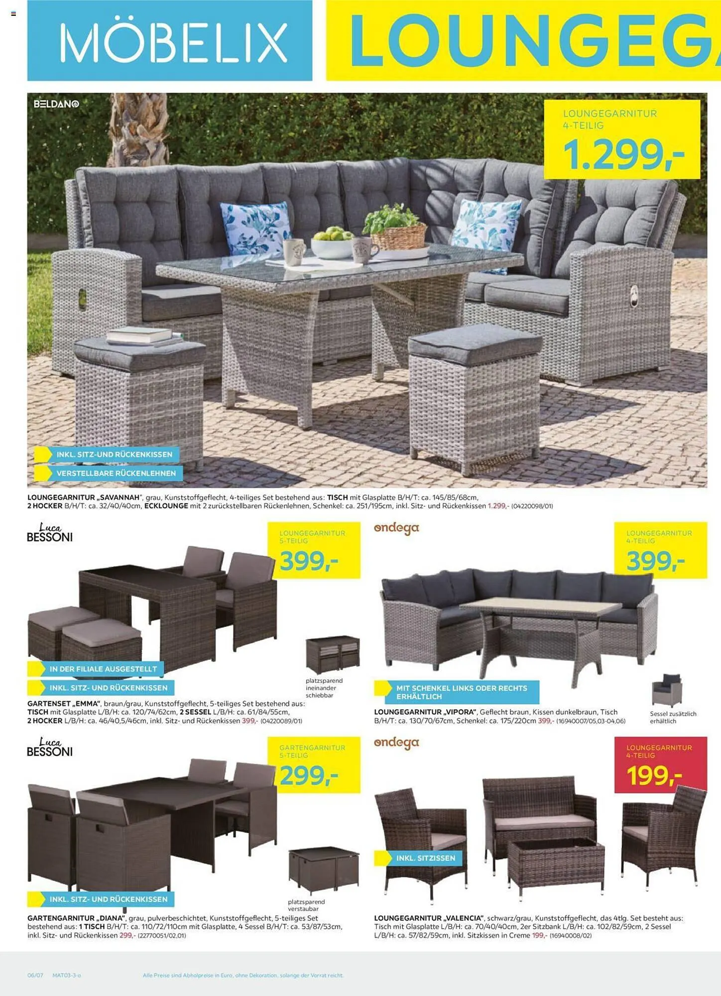 Möbelix Flugblatt von 1. März bis 30. September 2023 - Flugblätt seite 6