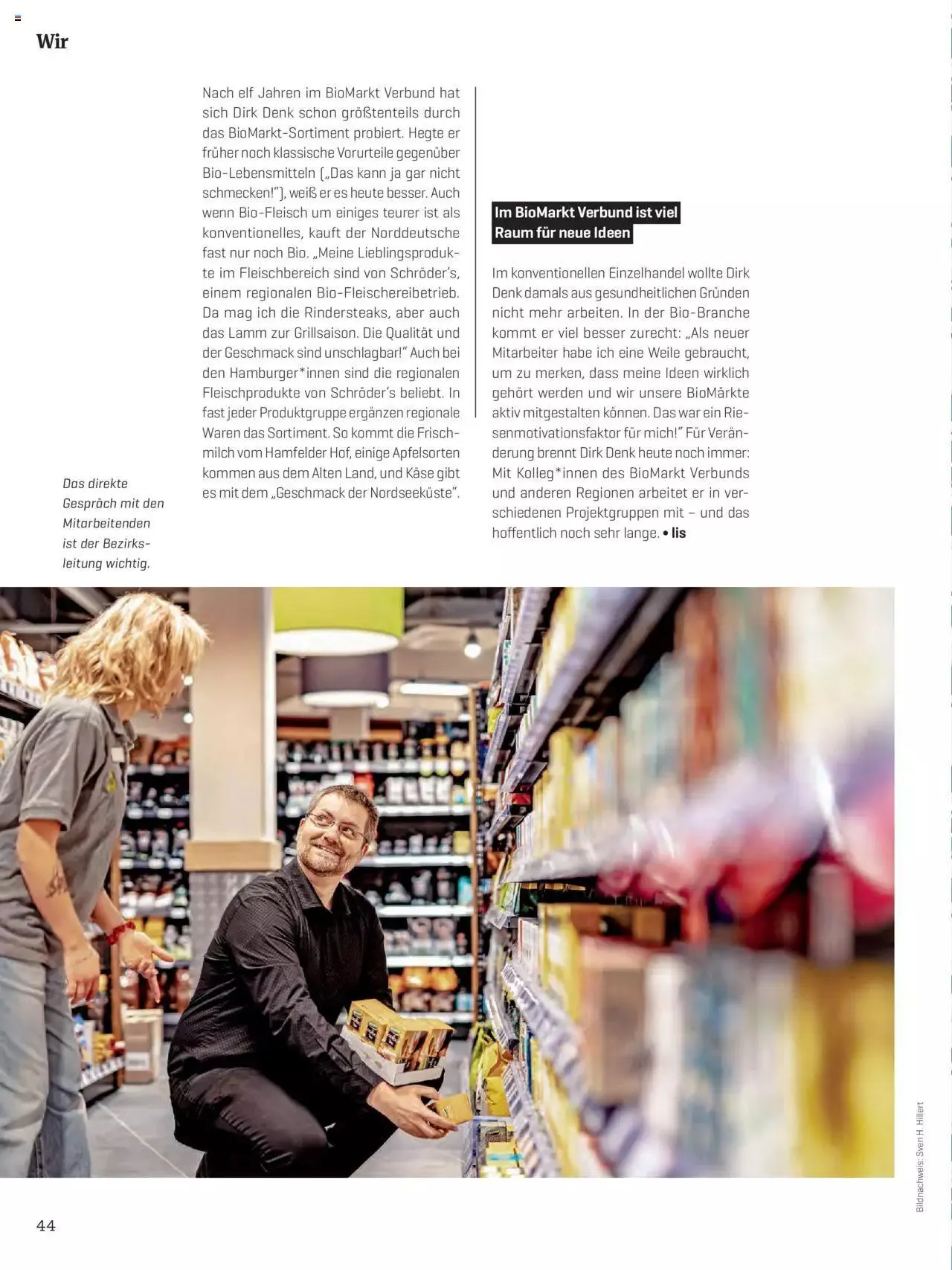 Denns BioMarkt KREO Magazin von 14. Februar bis 3. März 2024 - Flugblätt seite  44