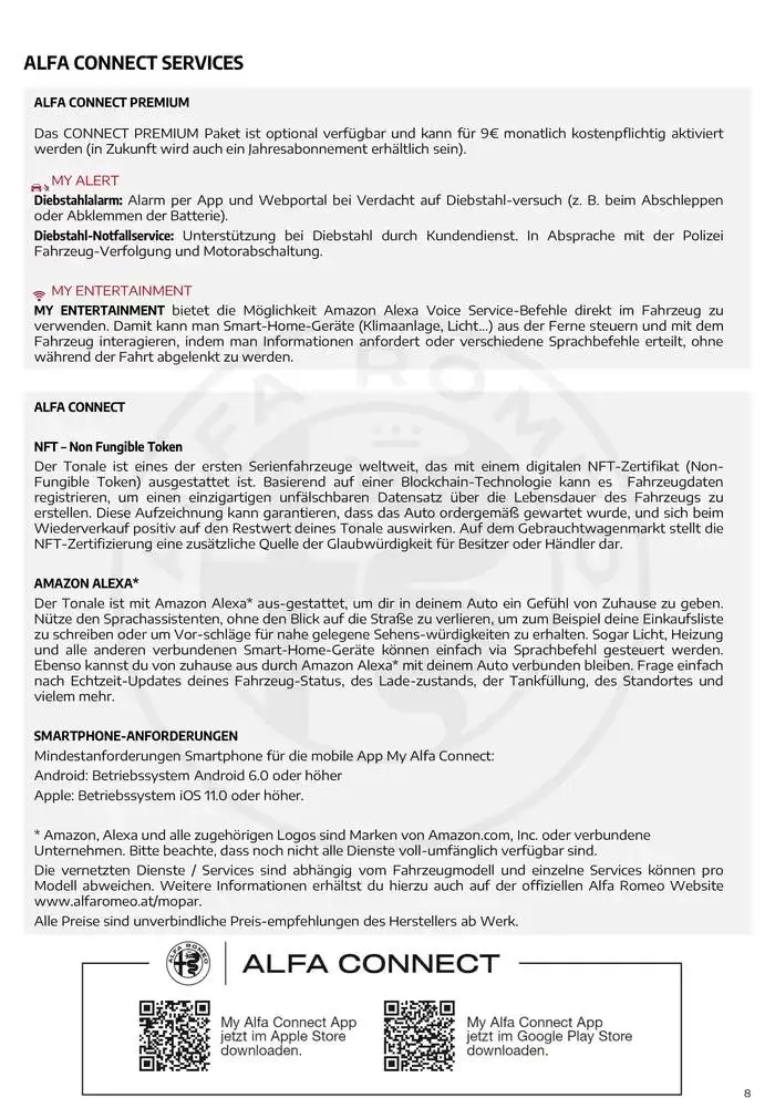 Alfa Romeo Tonale von 20. Februar bis 20. Februar 2026 - Flugblätt seite  8