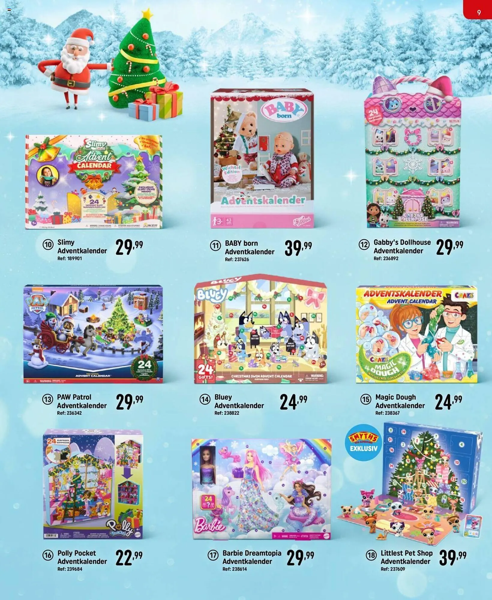 Smyths Toys Flugblatt von 25. September bis 13. Dezember 2024 - Flugblätt seite  9