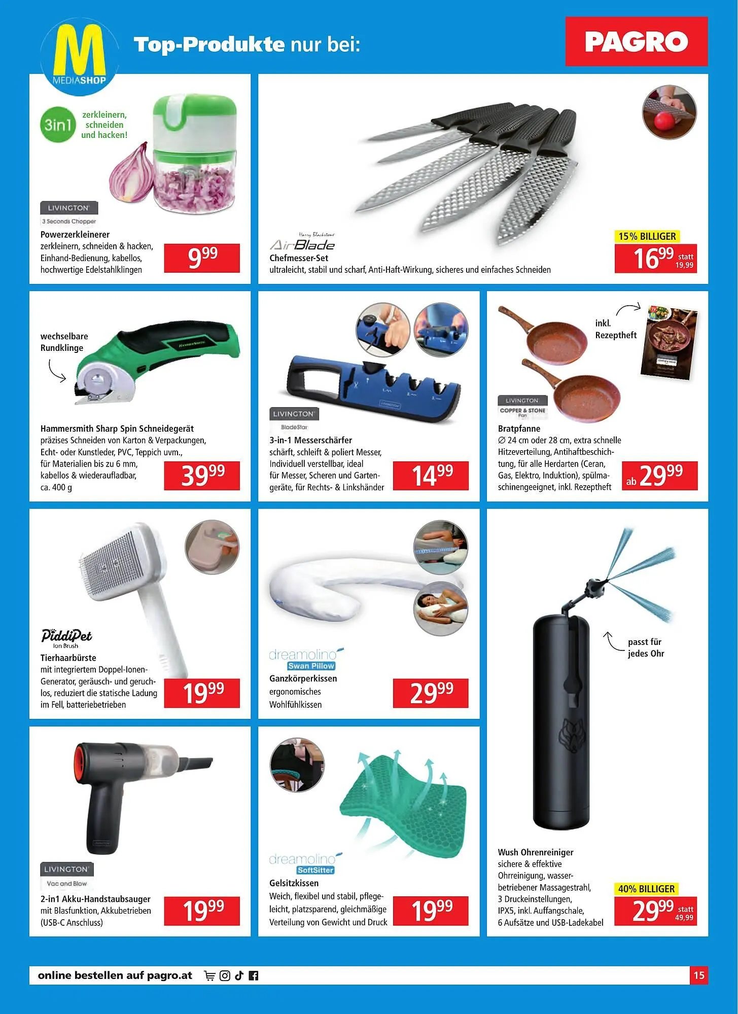 Pagro Diskont Flugblatt von 11. Dezember bis 24. Dezember 2025 - Flugblätt seite  15