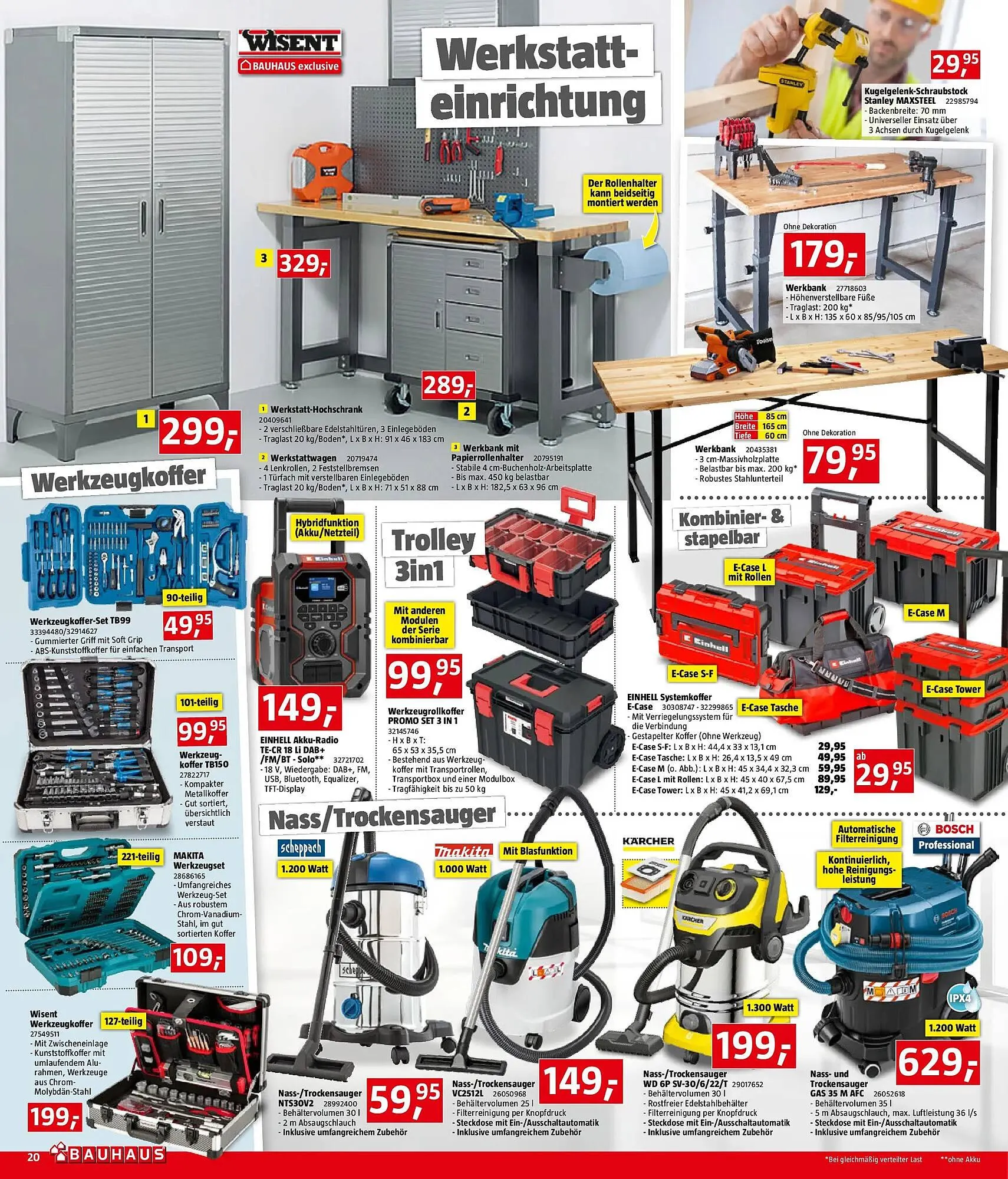 Bauhaus Flugblatt von 12. November bis 2. Dezember 2025 - Flugblätt seite  20