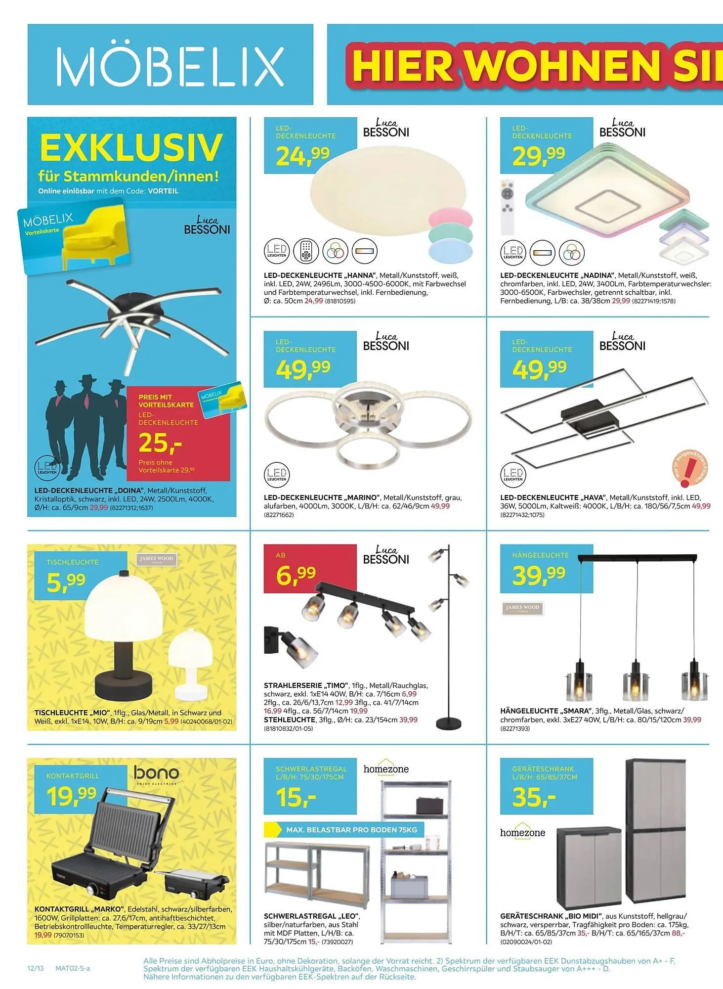 Möbelix Flugblatt von 27. Jänner bis 5. Februar 2025 - Flugblätt seite  12