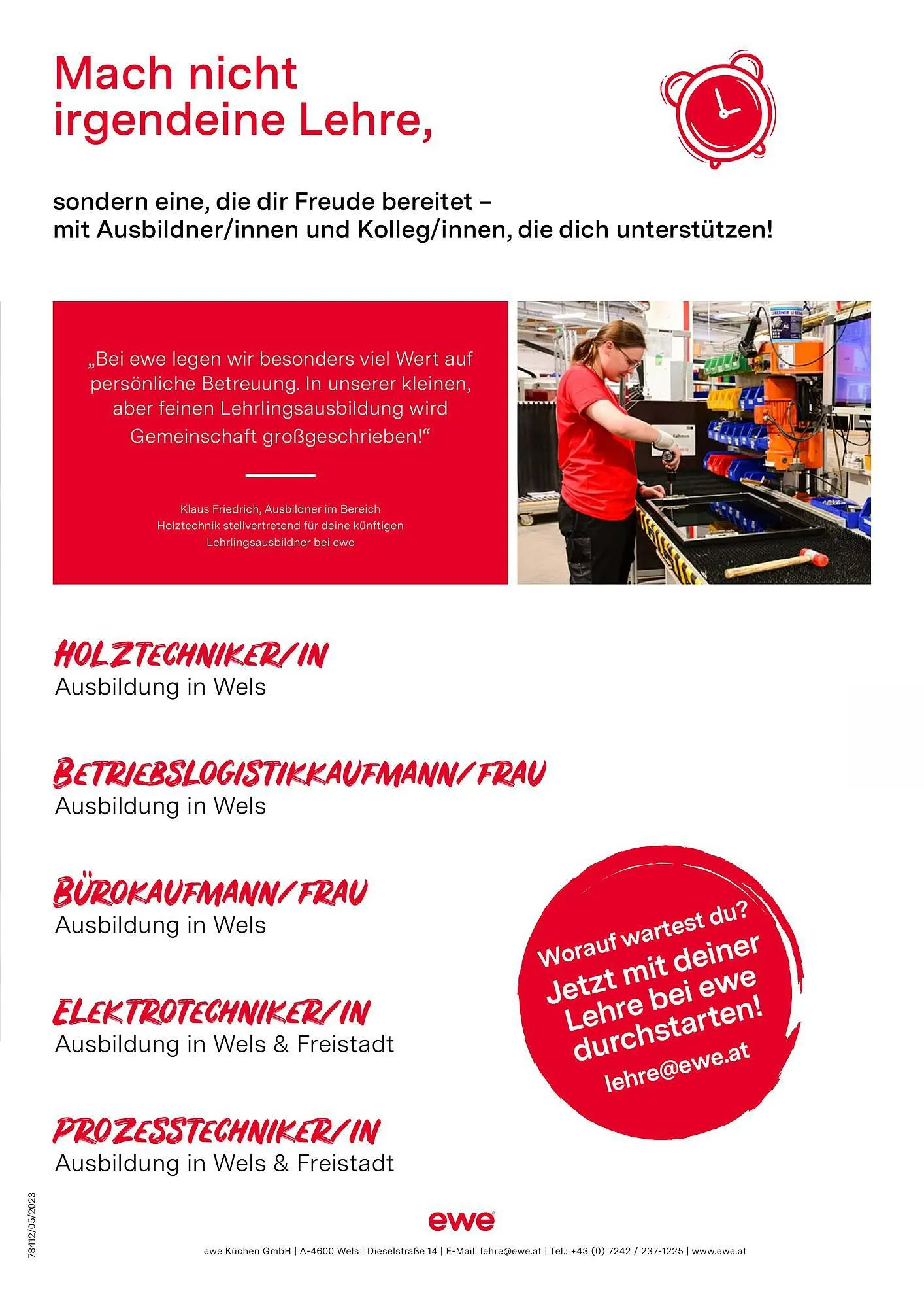 ewe Küchen Flugblatt von 1. Jänner bis 31. Dezember 2024 - Flugblätt seite  3