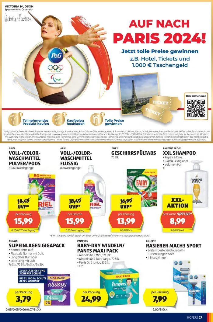 Blättern Sie online im HOFER Flugblatt von 22. Mai bis 5. Juni 2024 - Flugblätt seite 31