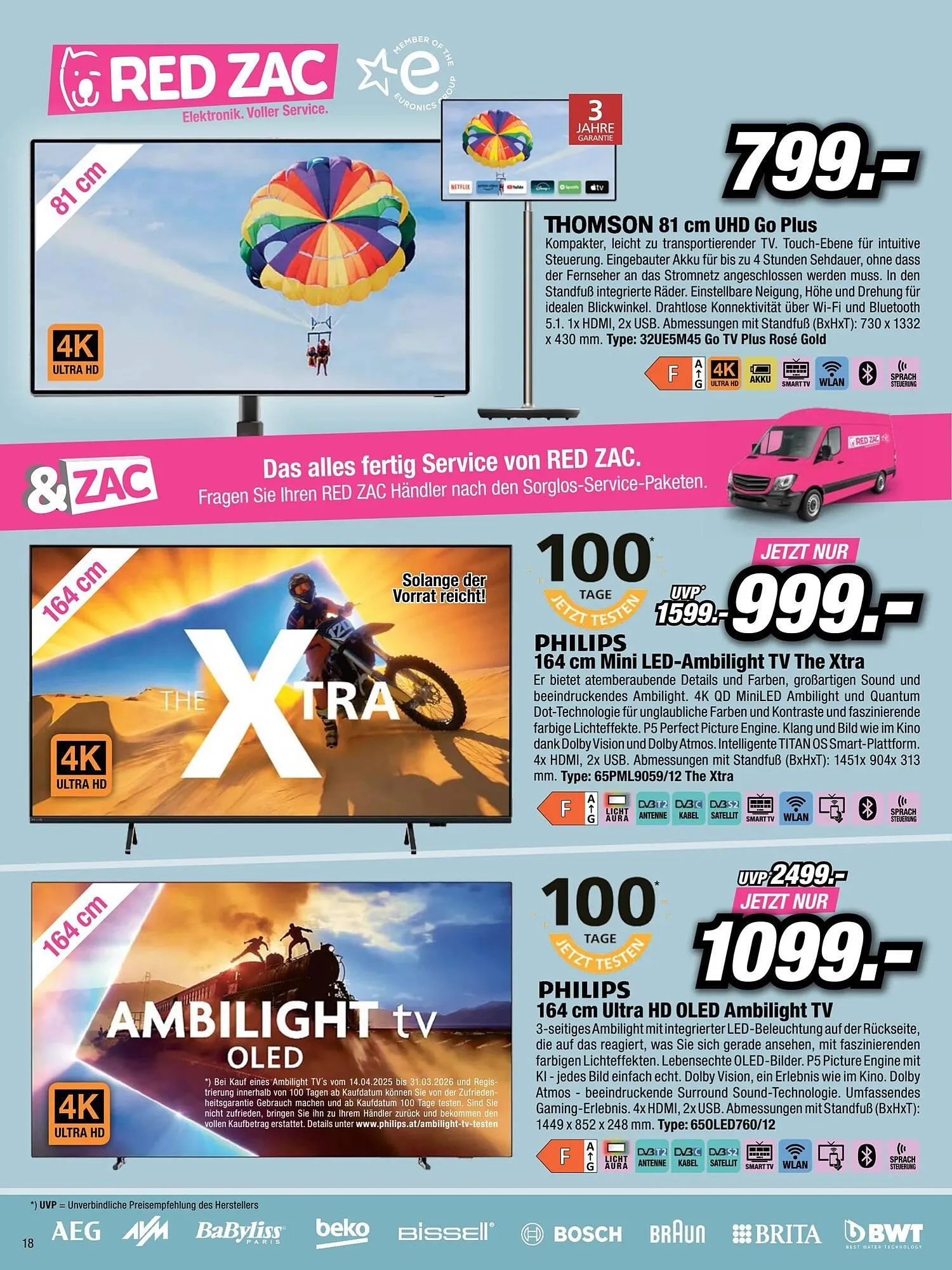 Red Zac Flugblatt von 7. Dezember bis 25. Dezember 2025 - Flugblätt seite 18