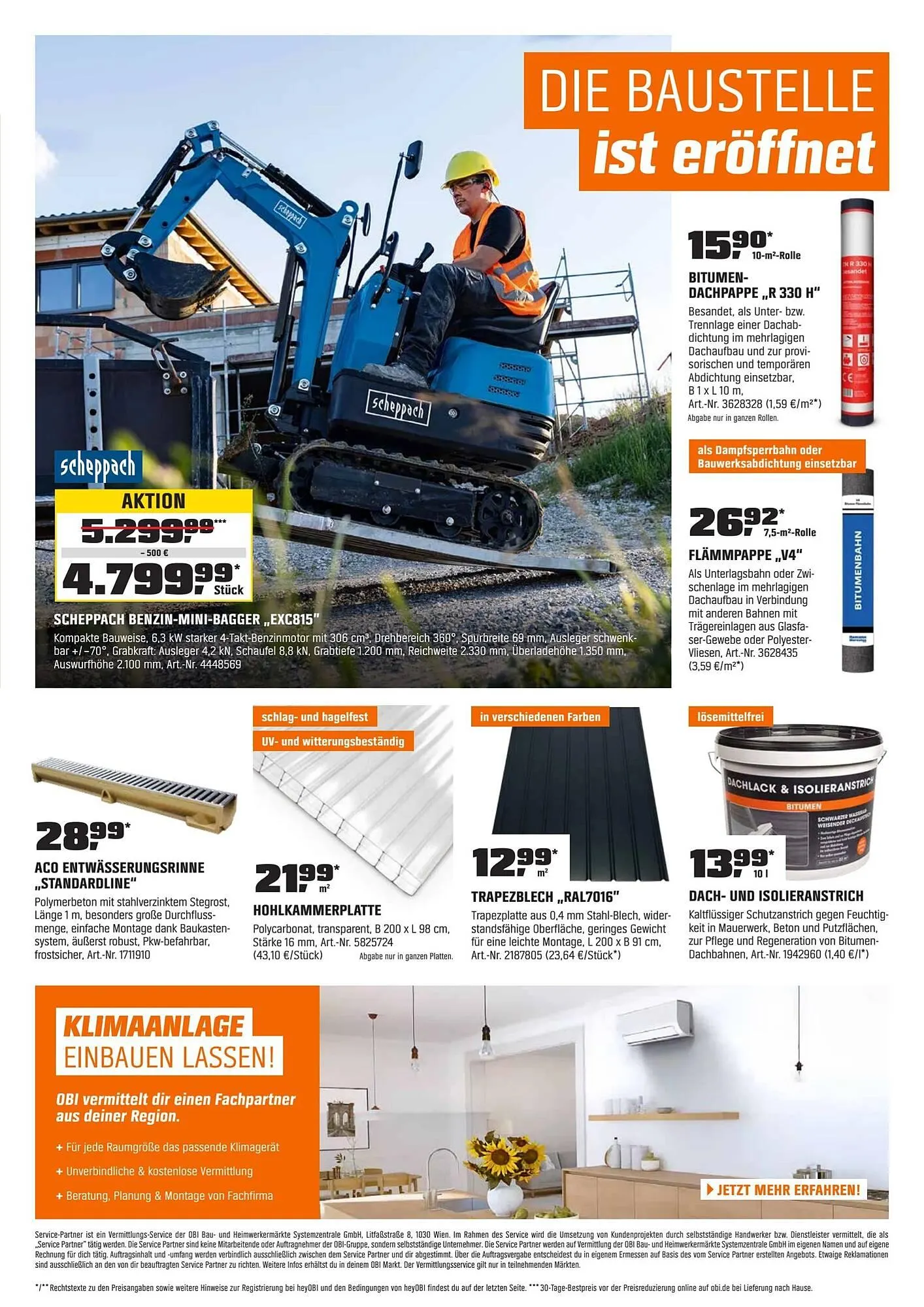 OBI Flugblatt von 1. März bis 1. April 2026 - Flugblätt seite  17