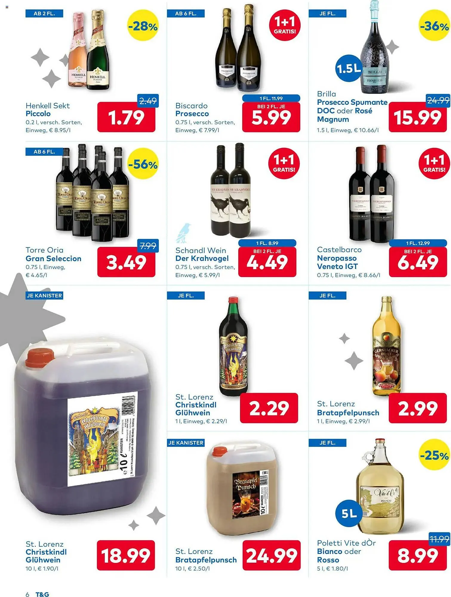 T&G Flugblatt von 4. Dezember bis 17. Dezember 2025 - Flugblätt seite 6