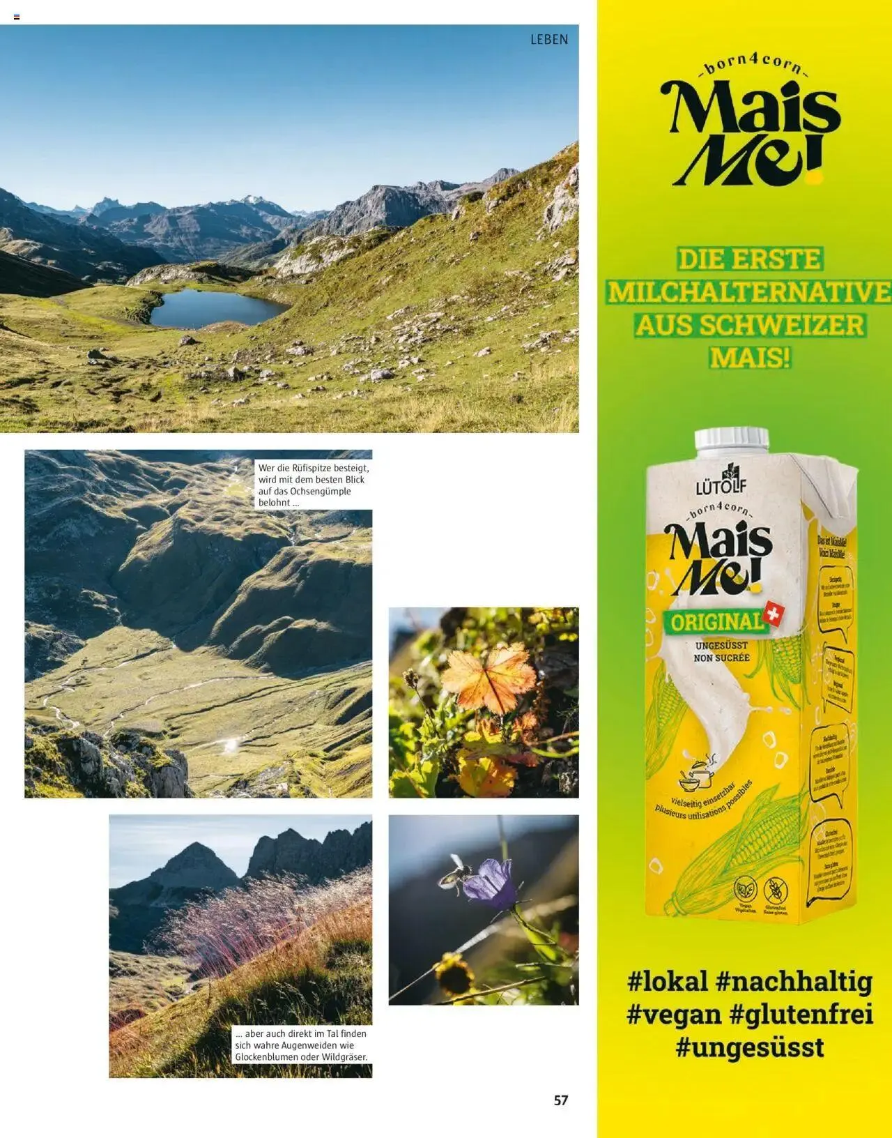 Sutterlüty B’sundrig Magazine von 3. Juli bis 31. Dezember 2024 - Flugblätt seite  57