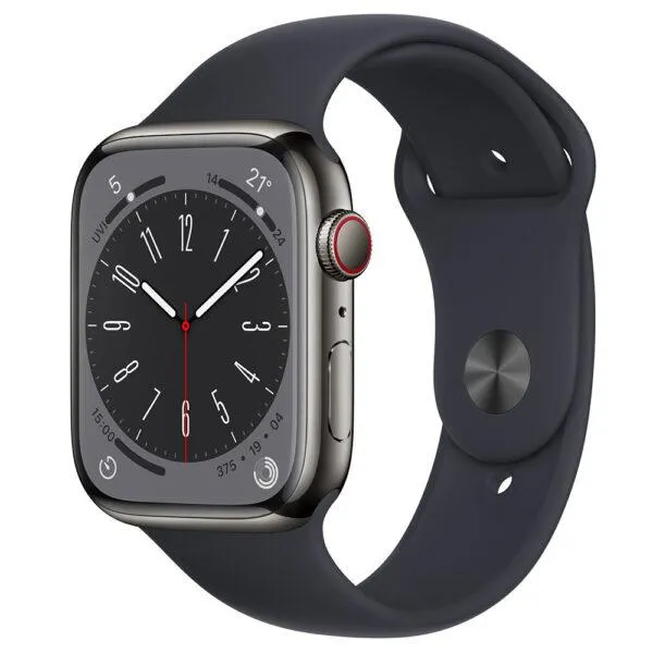 Apple Watch Series 8 – OLED – Touchscreen – 32 GB – WLAN – GPS – 51,5 g