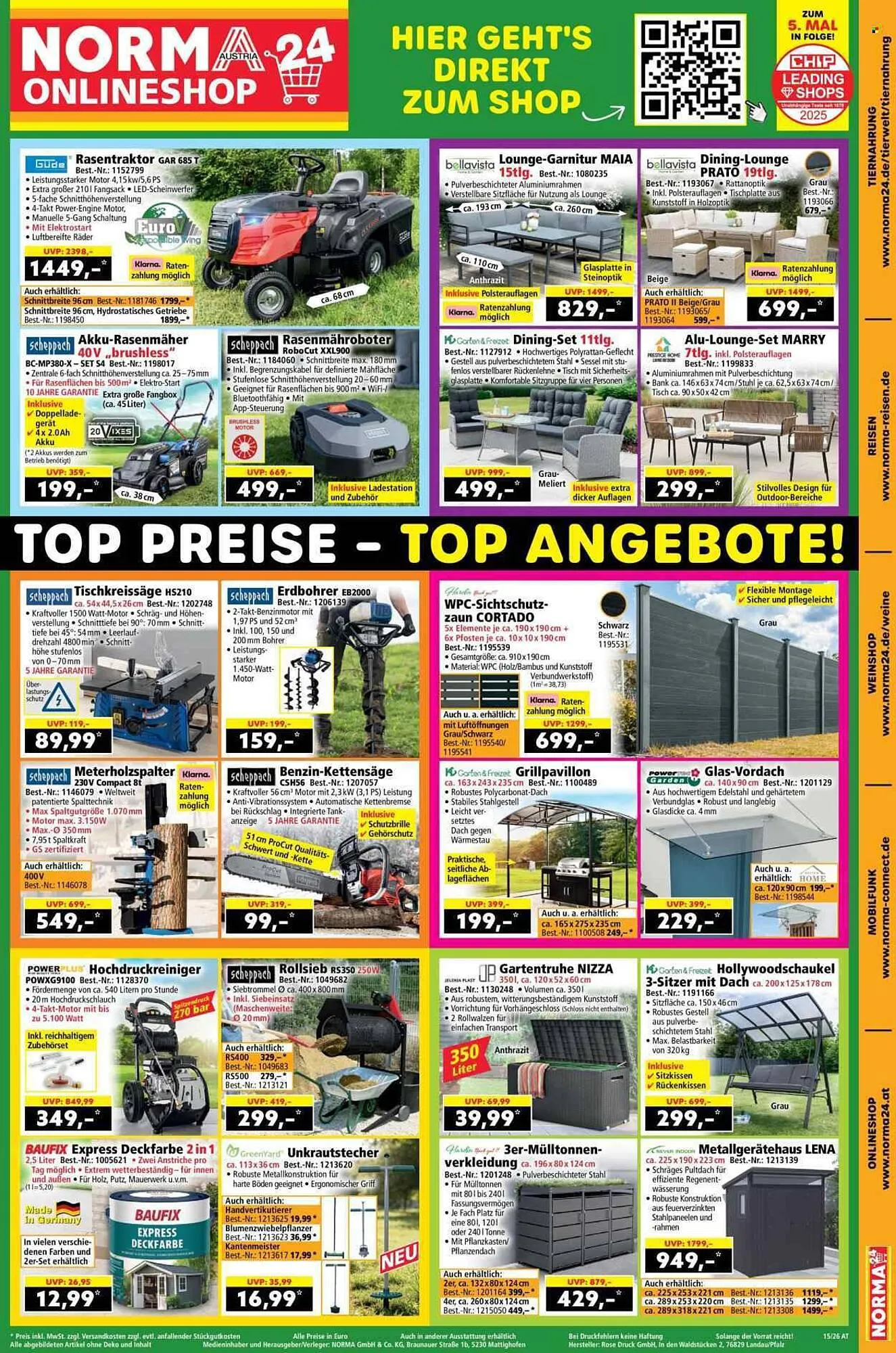 Norma Prospekt von 6. April bis 12. April 2026 - Flugblätt seite  1