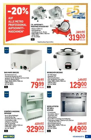 METRO Flugblatt Food - Profi von 11. Juni bis 24. Juni 2026 - Flugblätt seite 55