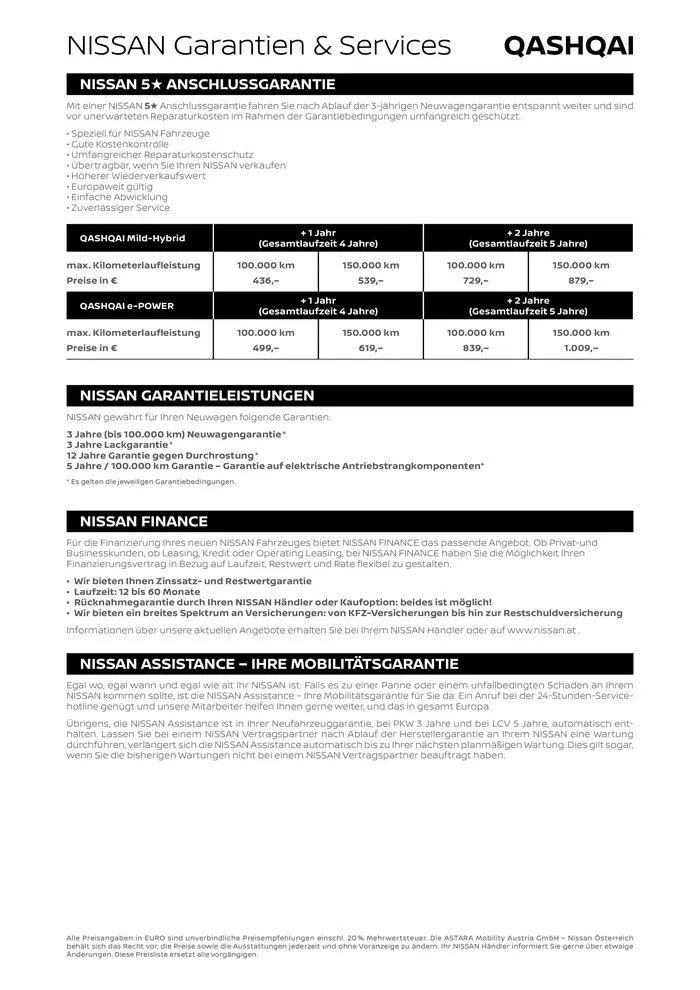 Neuer Qashqai von 2. Juli bis 2. Juli 2025 - Flugblätt seite 8