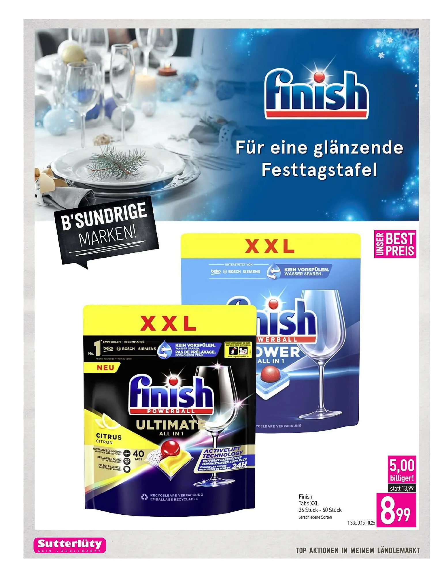 Sutterlüty Flugblatt von 30. November bis 5. Dezember 2023 - Flugblätt seite  16