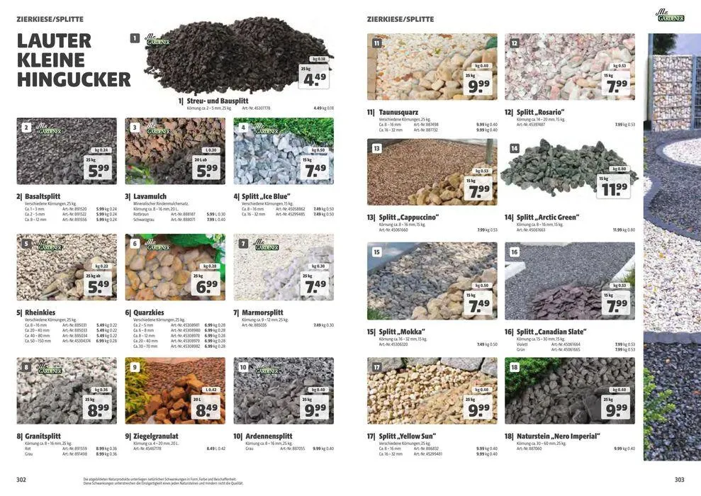 GARTENJAHR KATALOG 2024 von 8. März bis 31. Dezember 2024 - Flugblätt seite  59