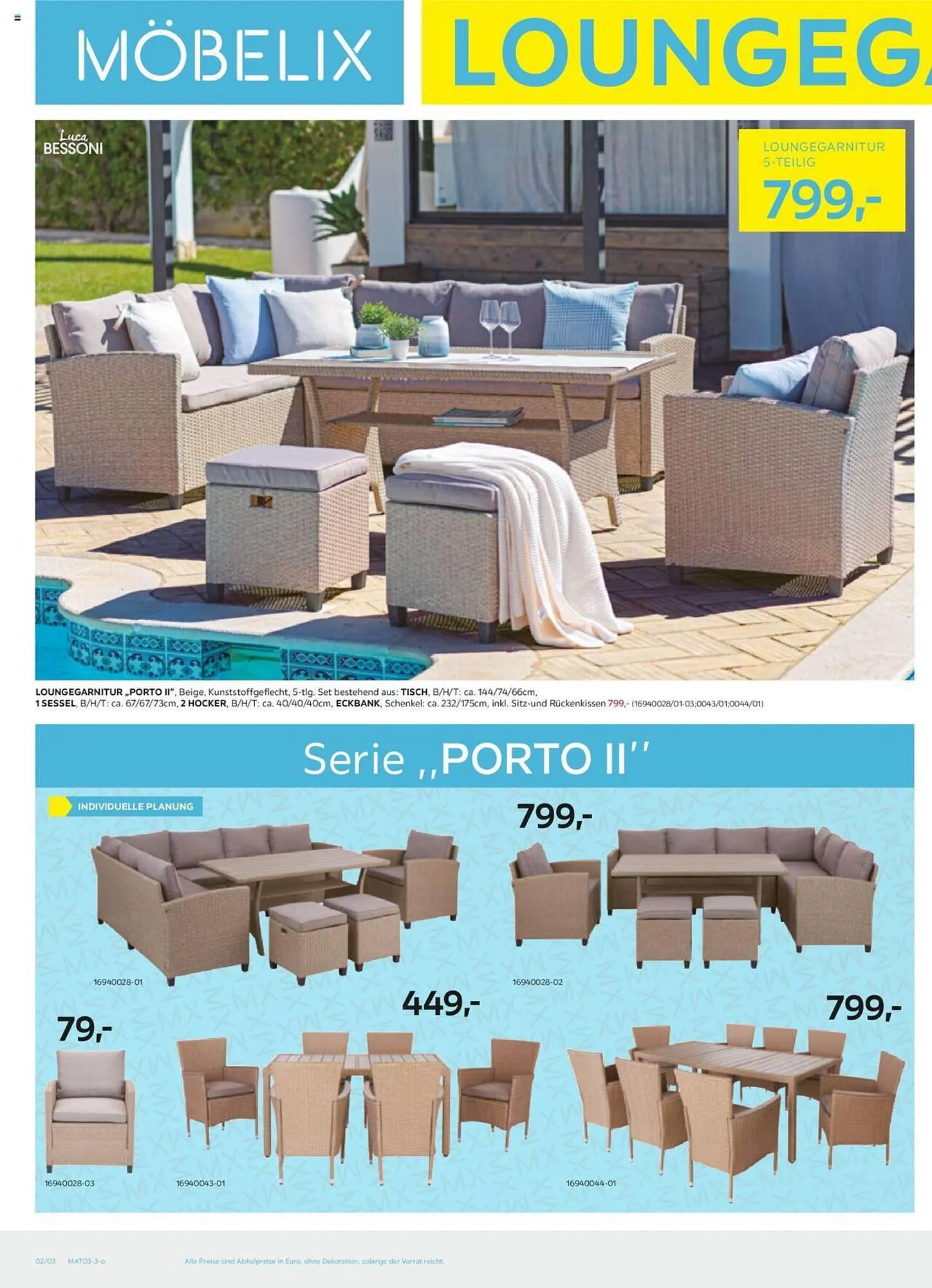 Möbelix Flugblatt von 1. März bis 30. September 2023 - Flugblätt seite 2