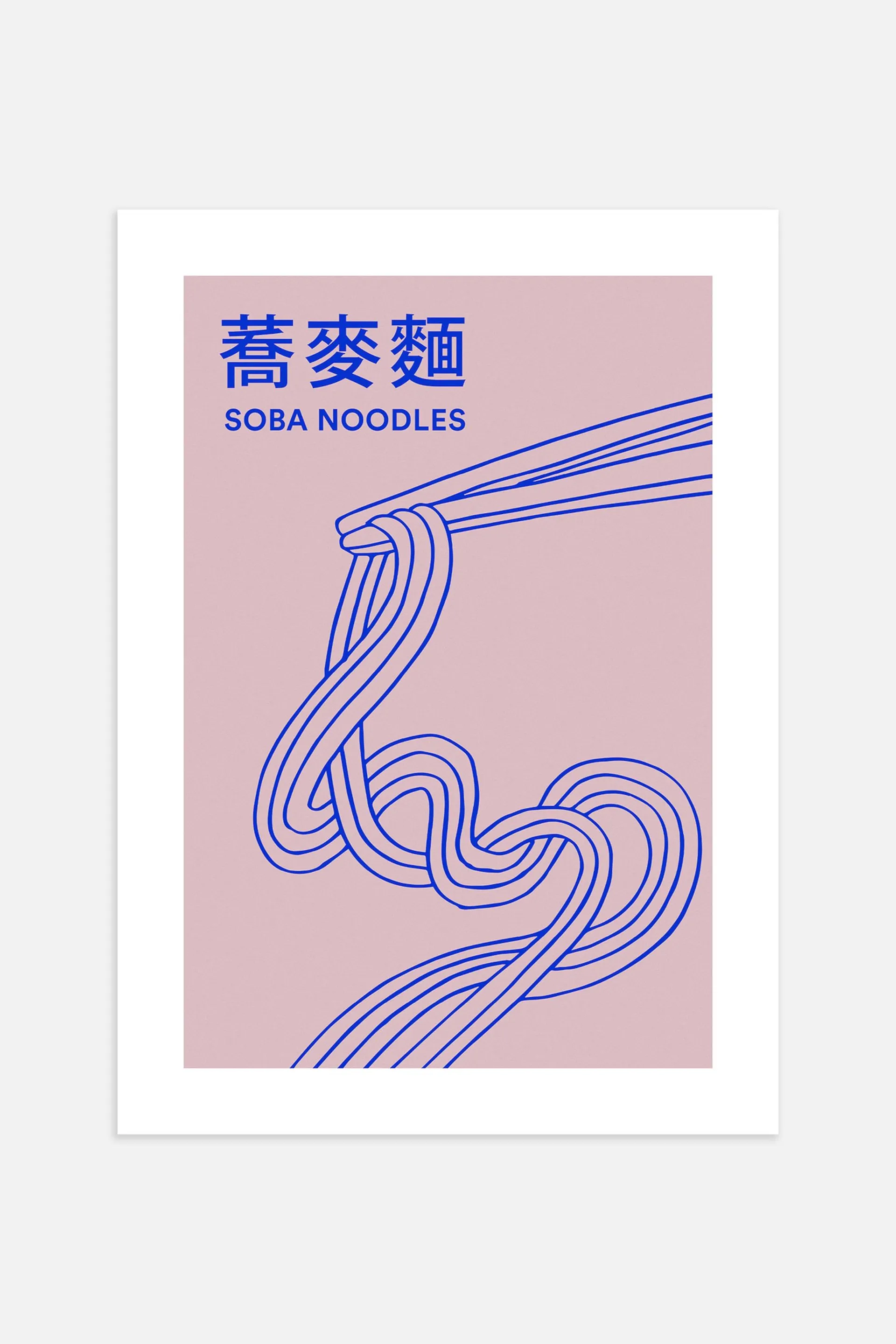 Soba Noodles Poster
