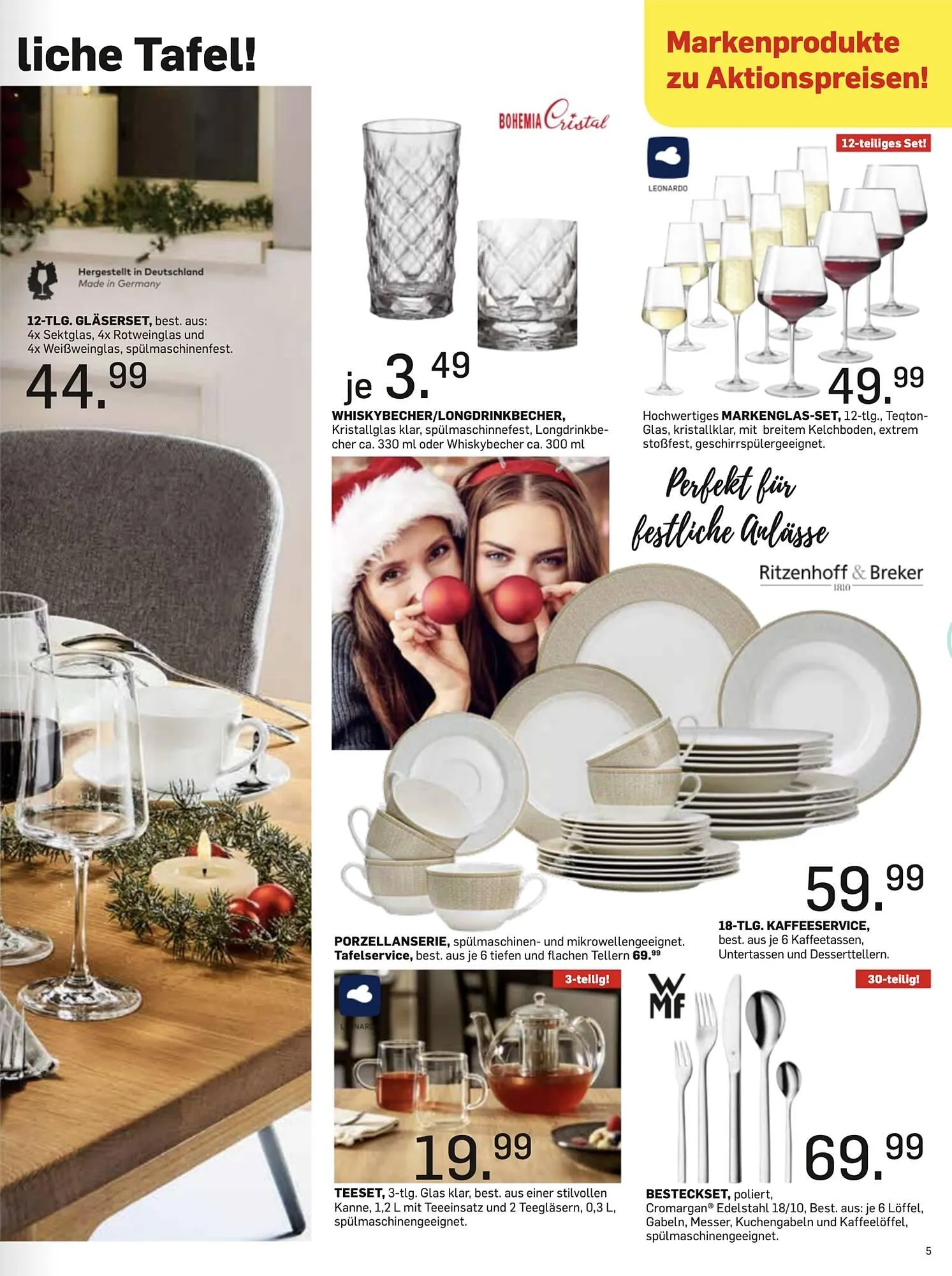 Möbel Ludwig Prospekt von 16. November bis 6. Dezember 2025 - Flugblätt seite 5