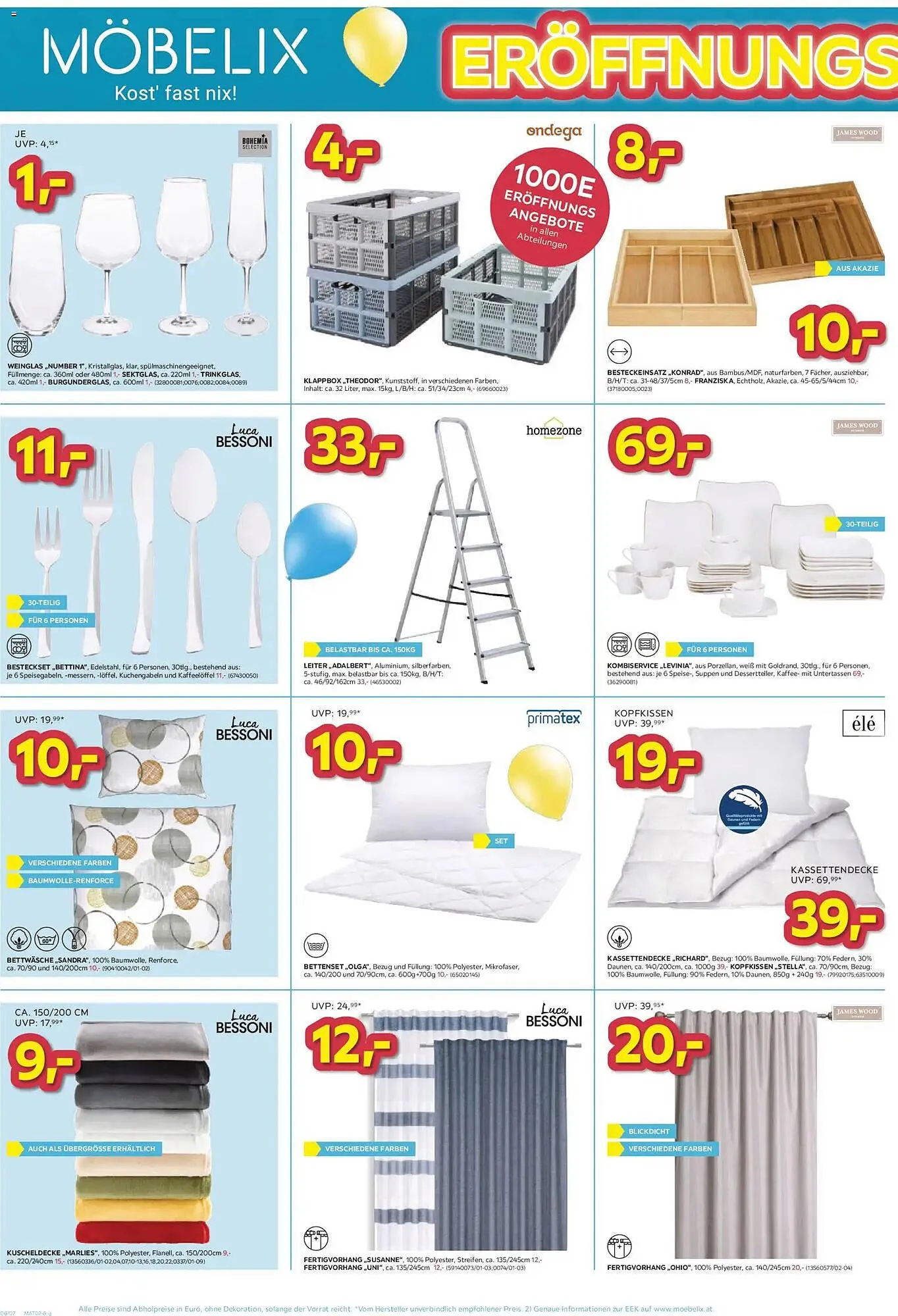 Möbelix Prospekt von 16. Februar bis 23. Februar 2026 - Flugblätt seite 6